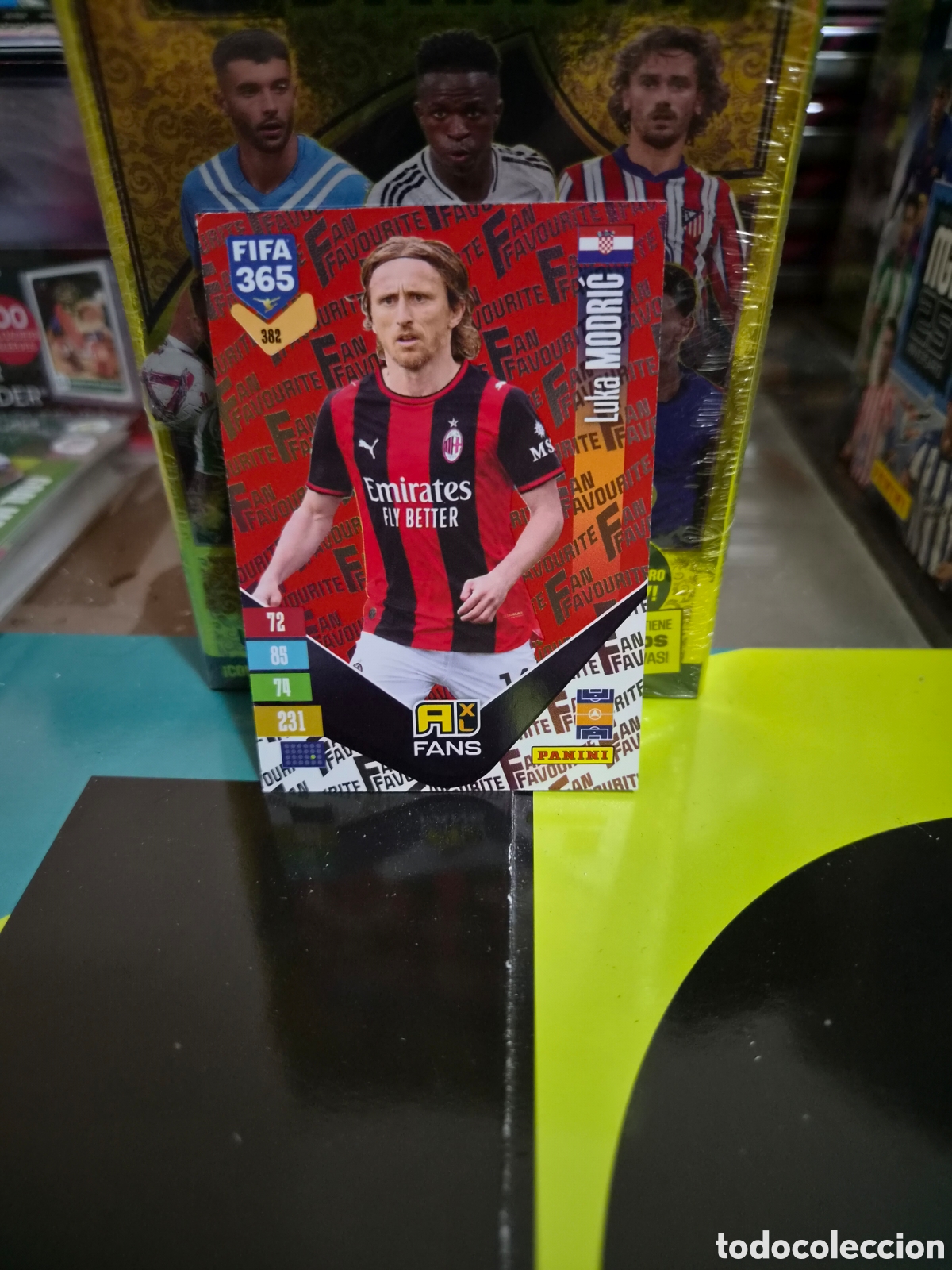 Cromos de f&uacute;tbol: N&deg;382 Fans Red Modric FIFA 365 2027