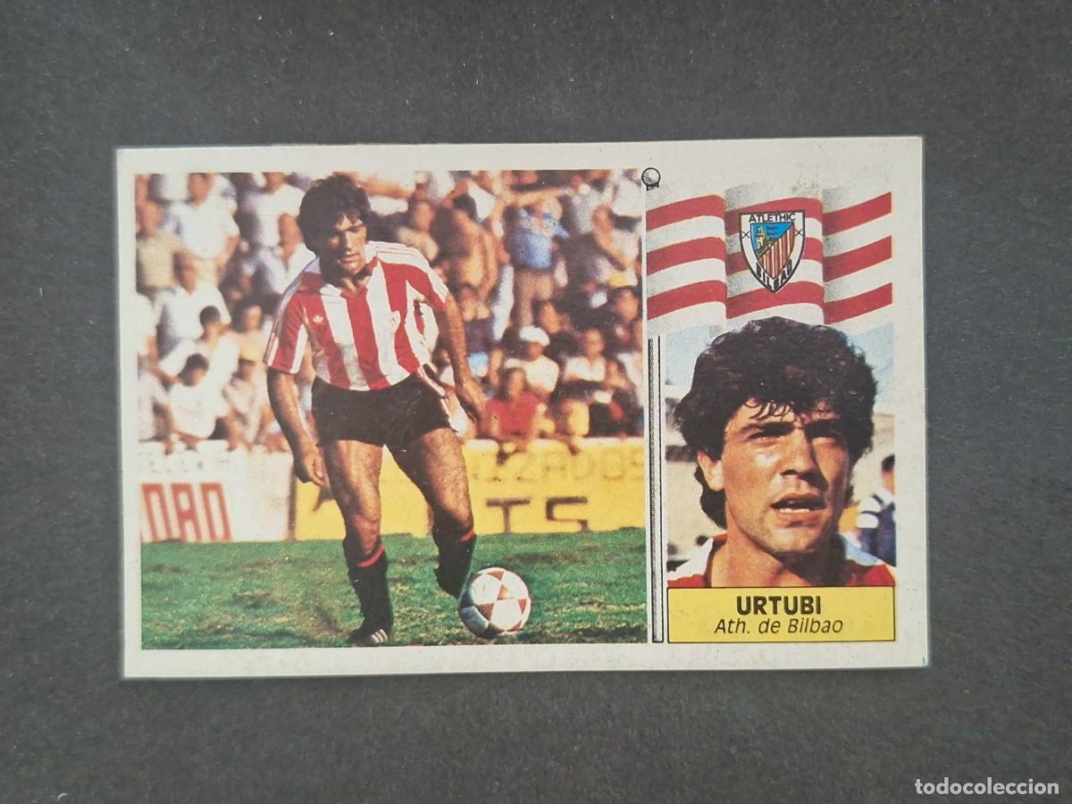 Cromos de f&uacute;tbol: L5 URTUBI ATHLETIC CLUB DE BILBAO LIGA ESTE 1986 1987 86 87 DESPEGADO RECUPERADO