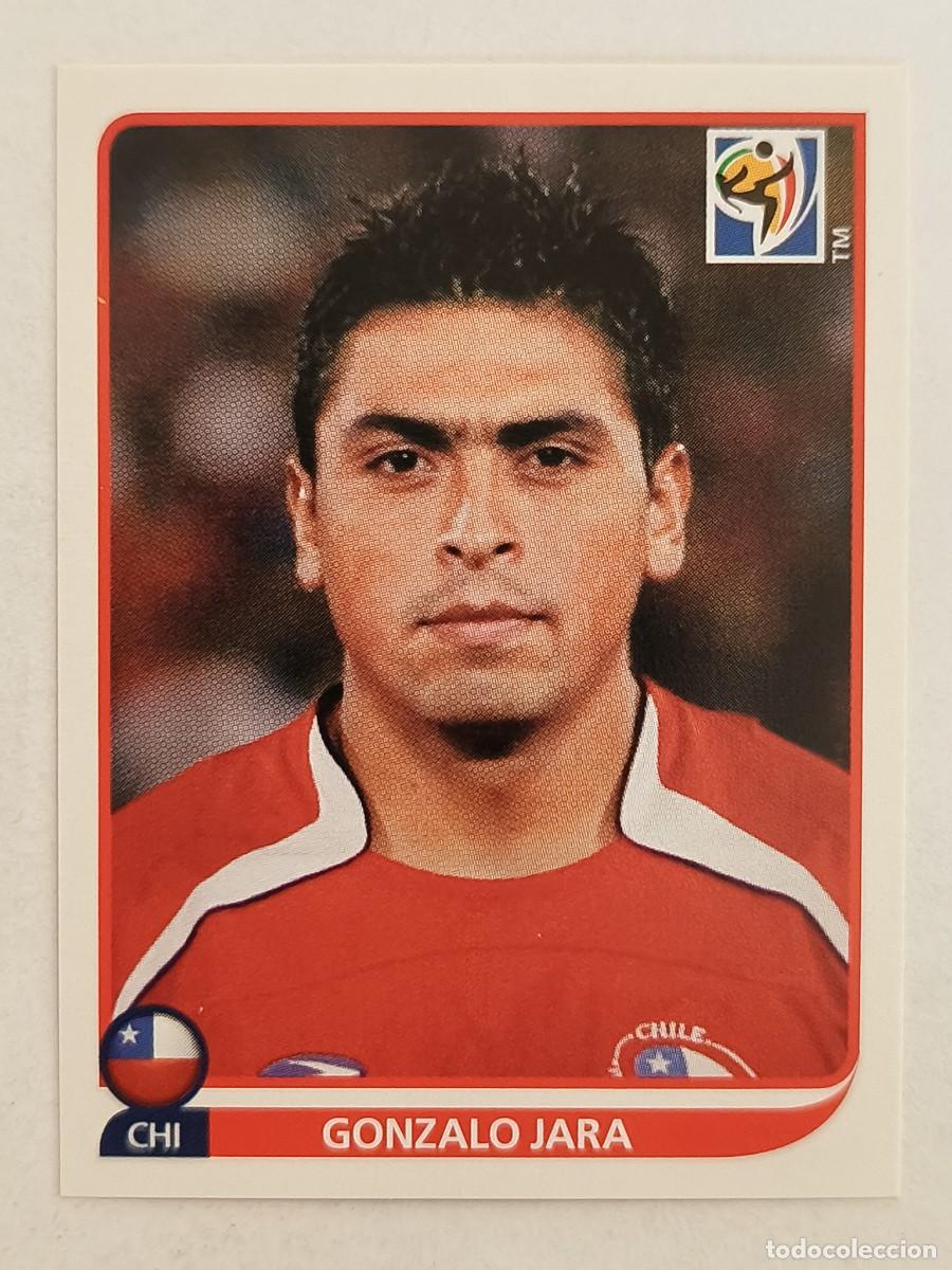 Cromos de f&uacute;tbol: #622 GONZALO JARA (CHILE) MUNDIAL SUDAFRICA 2010 PANINI