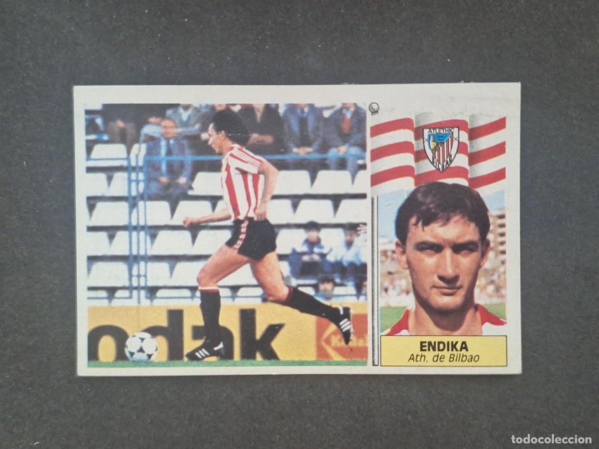 Cromos de f&uacute;tbol: L5 ENDIKA ATHLETIC CLUB DE BILBAO LIGA ESTE 1986 1987 86 87 DESPEGADO RECUPERADO