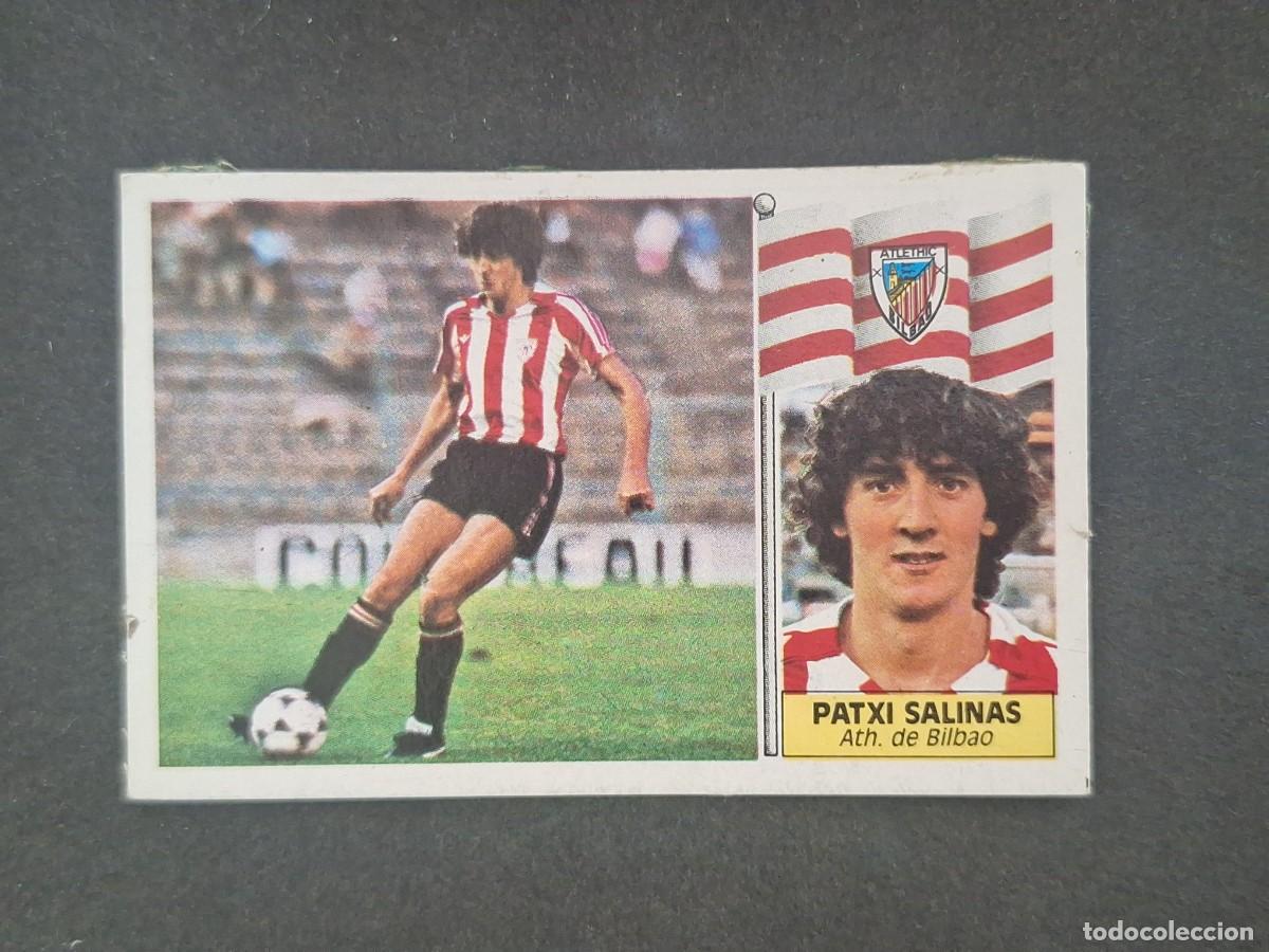 Cromos de Futebol: L5 PATXI SALINAS ATHLETIC CLUB DE BILBAO LIGA ESTE 1986 1987 86 87 DESPEGADO RECUPERADO