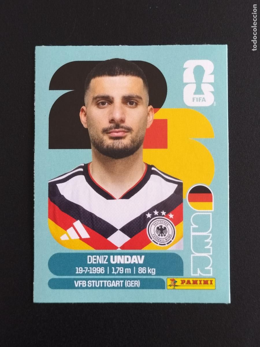 Cromos de Futebol: GER EXTRA DENIZ UNDAV ALEMANIA CROMOS STICKER UPDATE MUNDIAL 26 2026 FIFA WORLD CUP PANINI