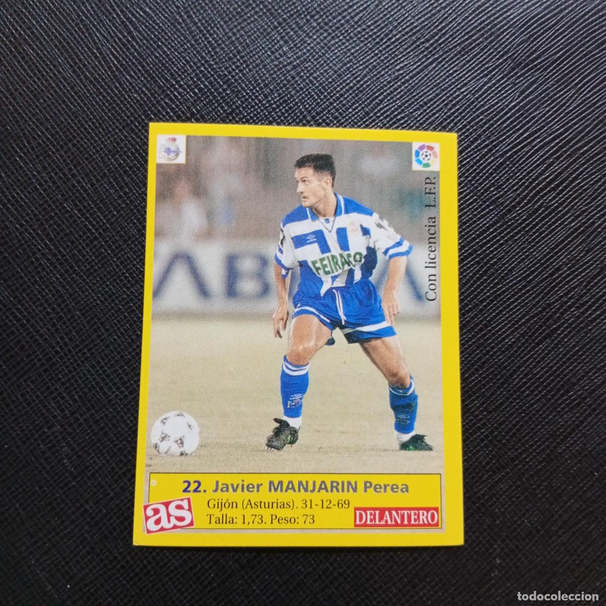 Cromos de Futebol: 22 MANJARIN DEPORTIVO AS 1995 1996 CROMO FUTBOL LIGA 95 96 - SIN PEGAR - A29 PG41