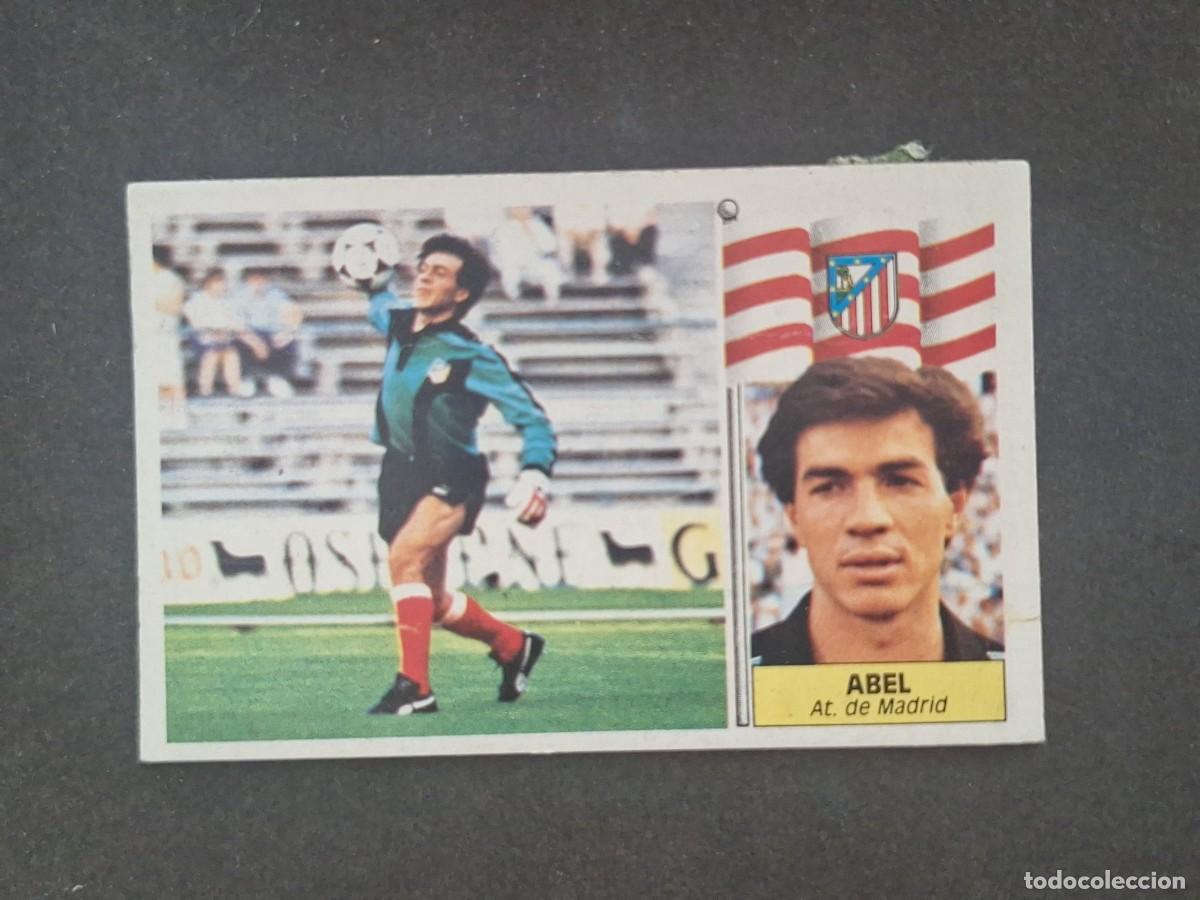 Cromos de Futebol: L5 ABEL ATLETICO DE MADRID LIGA ESTE 1986 1987 86 87 DESPEGADO RECUPERADO