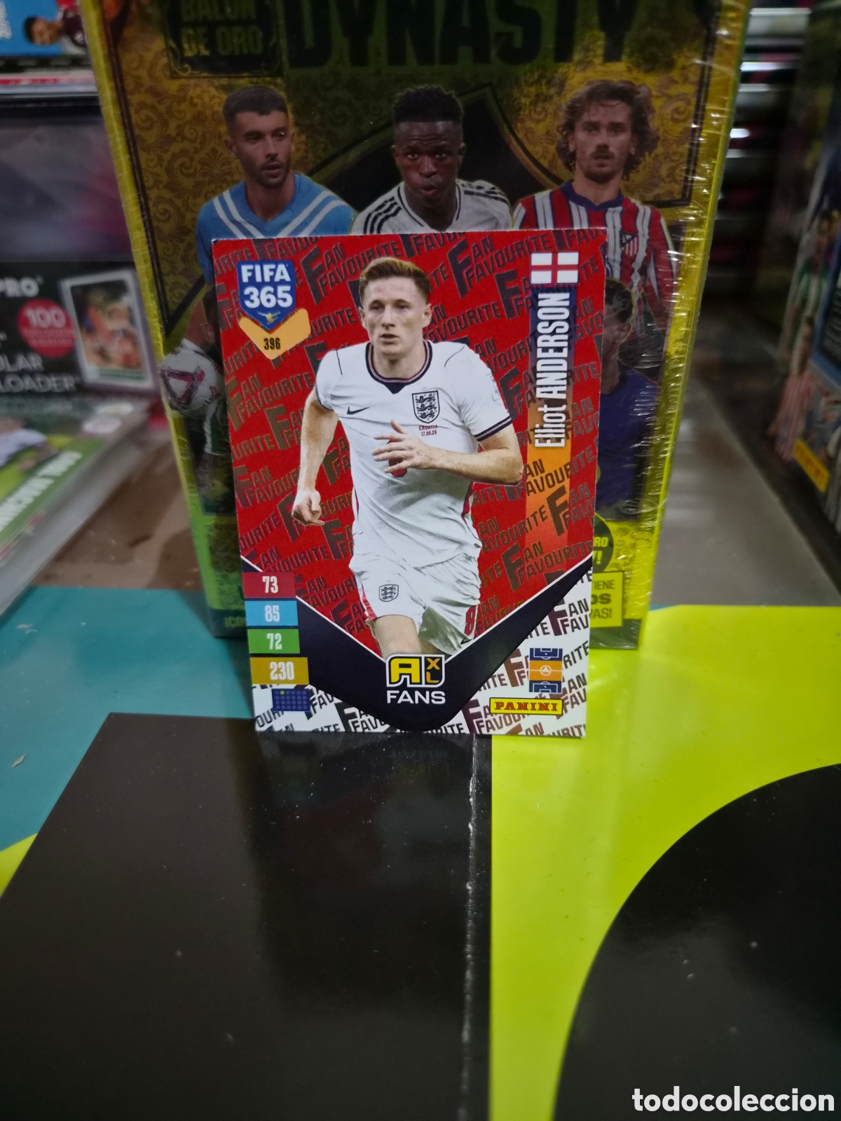Fu&szlig;ball-Sticker: N&deg;396 Fans Red Anderson FIFA 365 2027