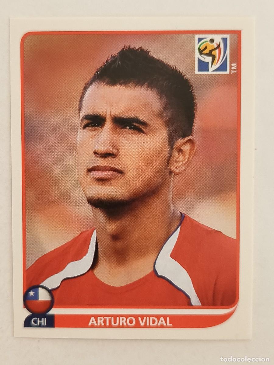 Fu&szlig;ball-Sticker: #625 ARTURO VIDAL (CHILE) MUNDIAL SUDAFRICA 2010 PANINI
