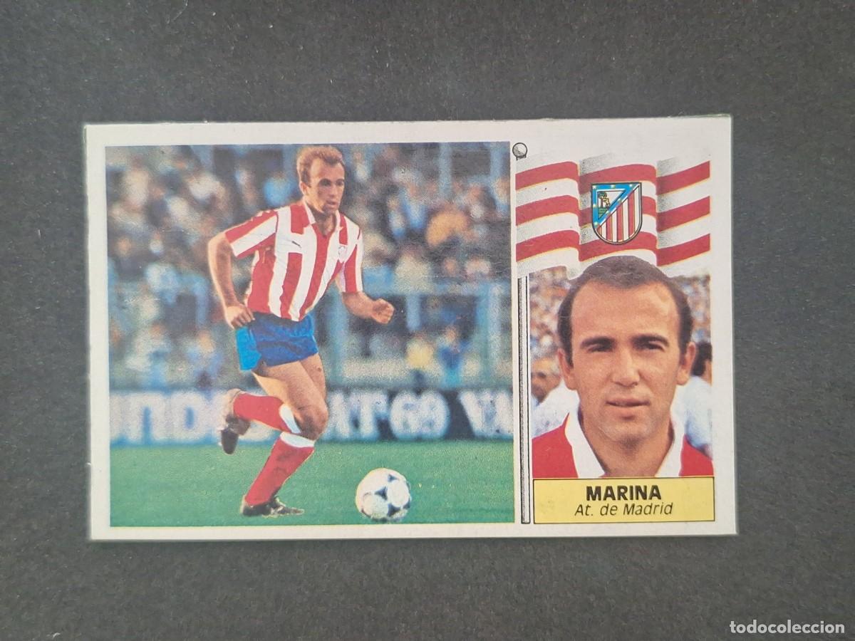 Figurine di Calcio: L5 MARINA ATLETICO DE MADRID LIGA ESTE 1986 1987 86 87 DESPEGADO RECUPERADO