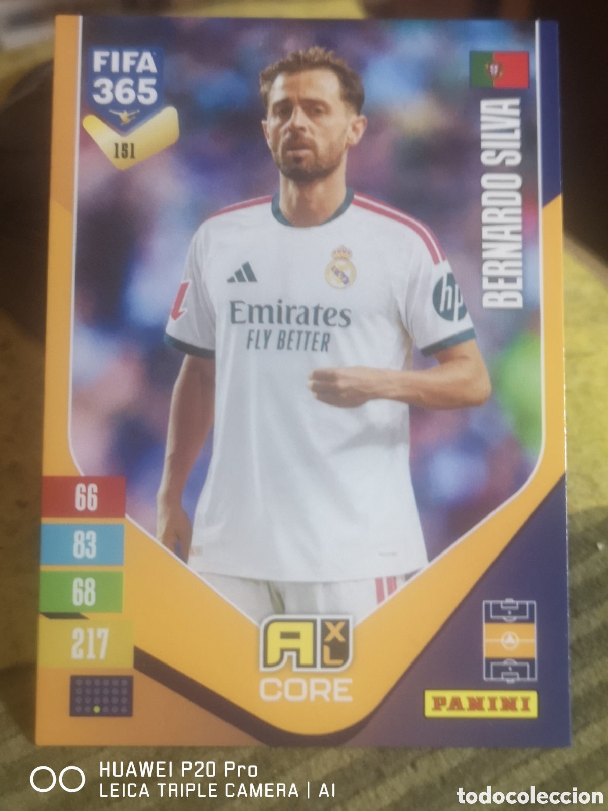 Figurine di Calcio: ADRENALYN FIFA 365 2027 BERNARDO SILVA 151 - REAL MADRID