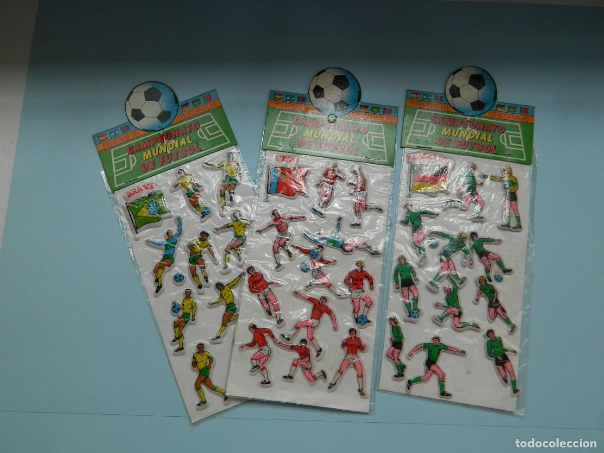 Cromos de f&uacute;tbol: LOTE DE PEGATINAS MUNDIAL DE FUTBOL