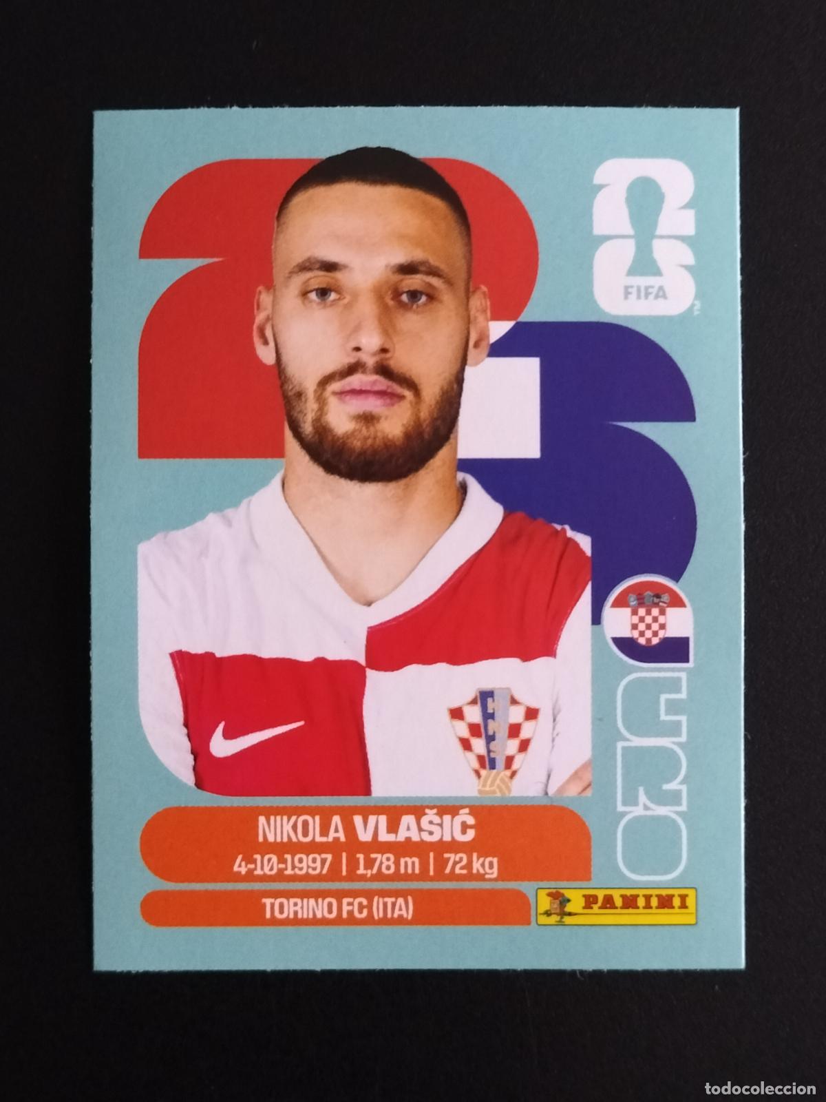 Cromos de Futebol: CRO EXTRA NIKOLA VLASIC CROACIA CROMOS STICKER UPDATE MUNDIAL 26 2026 FIFA WORLD CUP PANINI