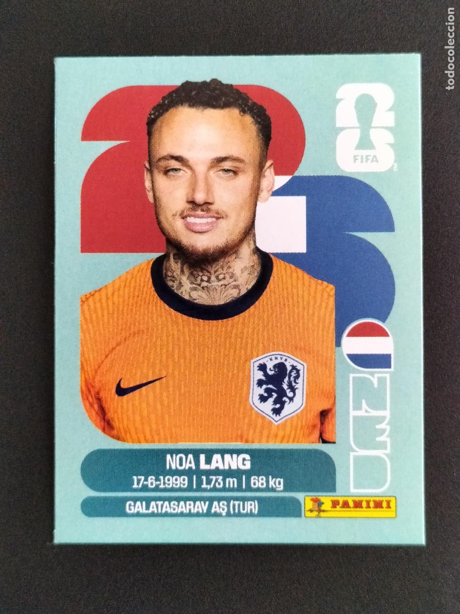 Cromos de f&uacute;tbol: NED EXTRA NOA LANG HOLANDA NETHERLANDS CROMOS STICKER UPDATE MUNDIAL 26 2026 FIFA WORLD CUP PANINI