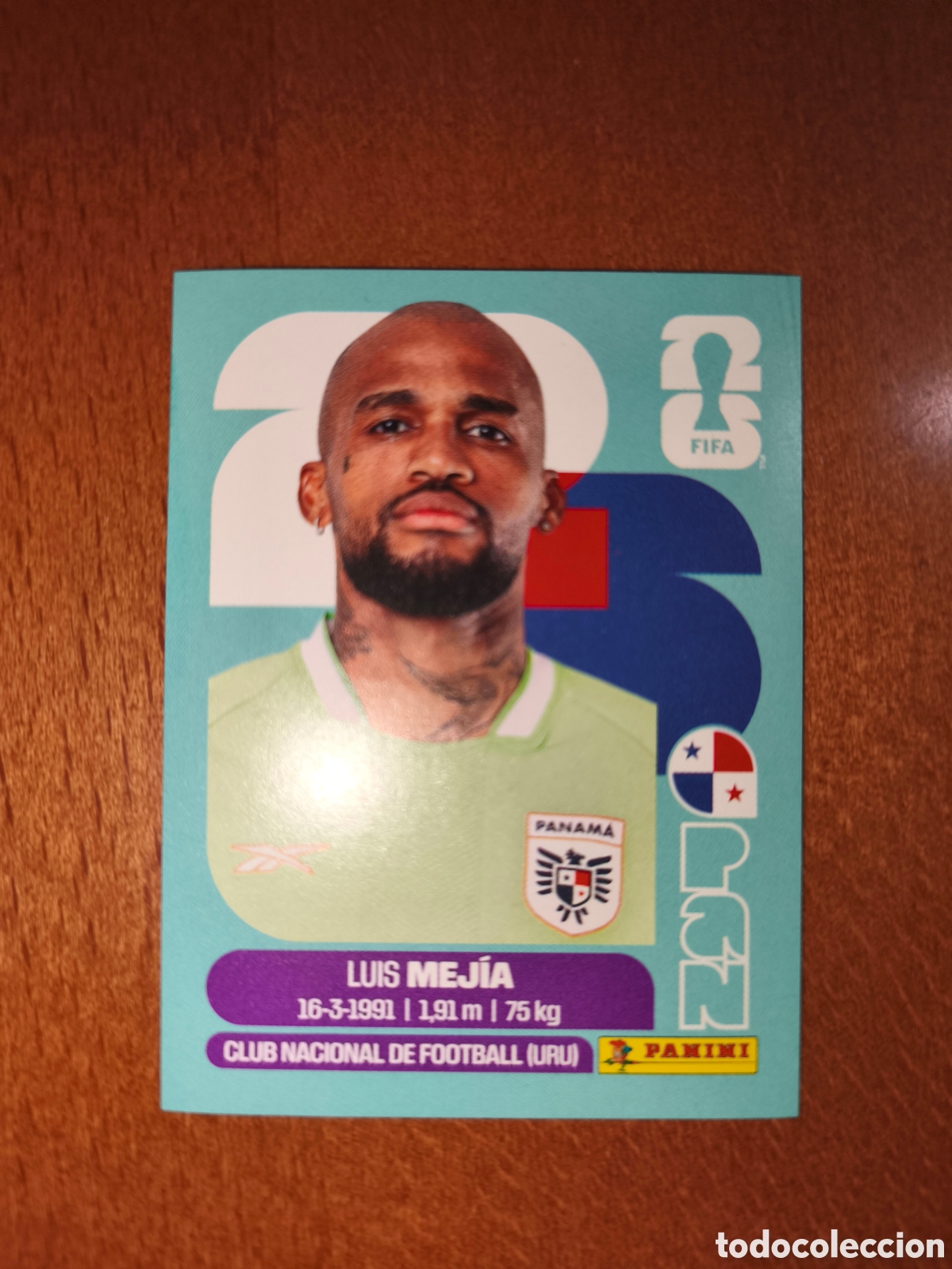 Cromos de f&uacute;tbol: PAN3 Luis Mej&iacute;a PAN 3 Fifa World Cup 2026 Panam&aacute;