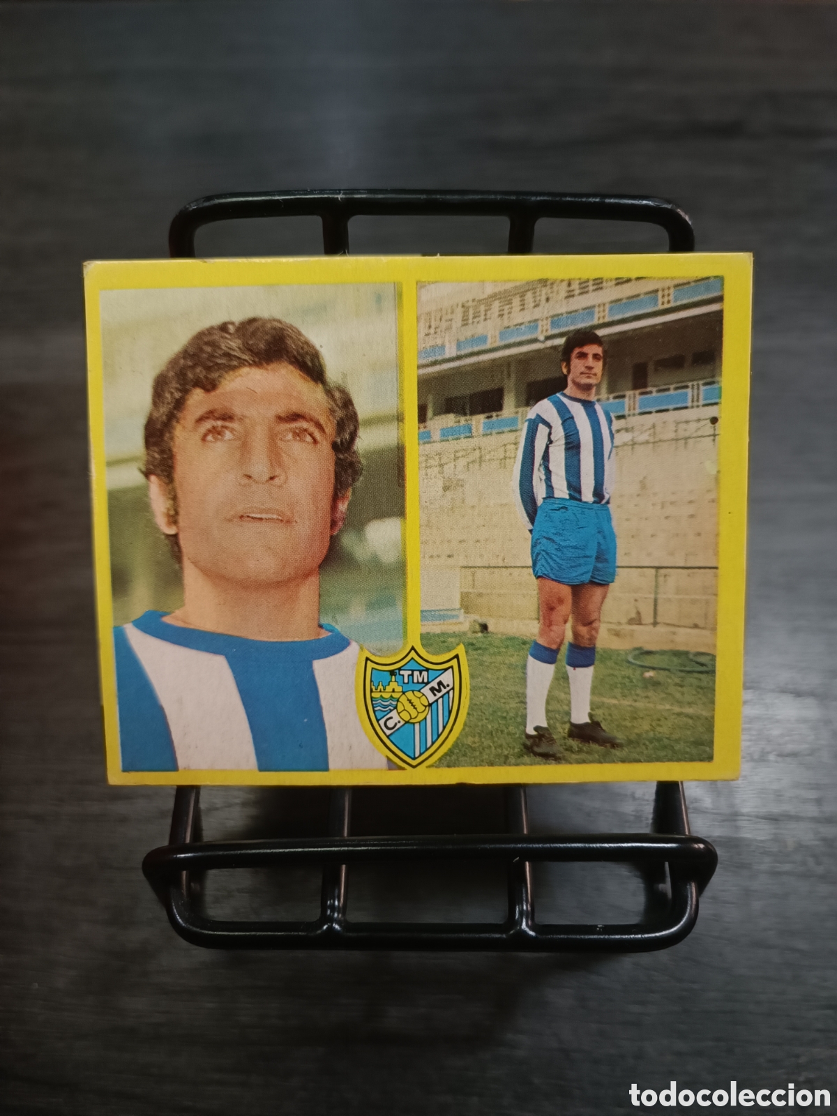 Cromos de f&uacute;tbol: 1972 Liga Este Mart&iacute;nez m&aacute;laga despegado