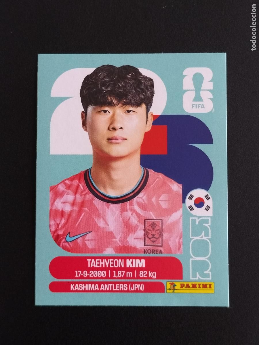 Cromos de f&uacute;tbol: KOR EXTRA TAEHVEON KIM COREA DEL SUR CROMOS STICKER UPDATE MUNDIAL 26 2026 FIFA WORLD CUP PANINI
