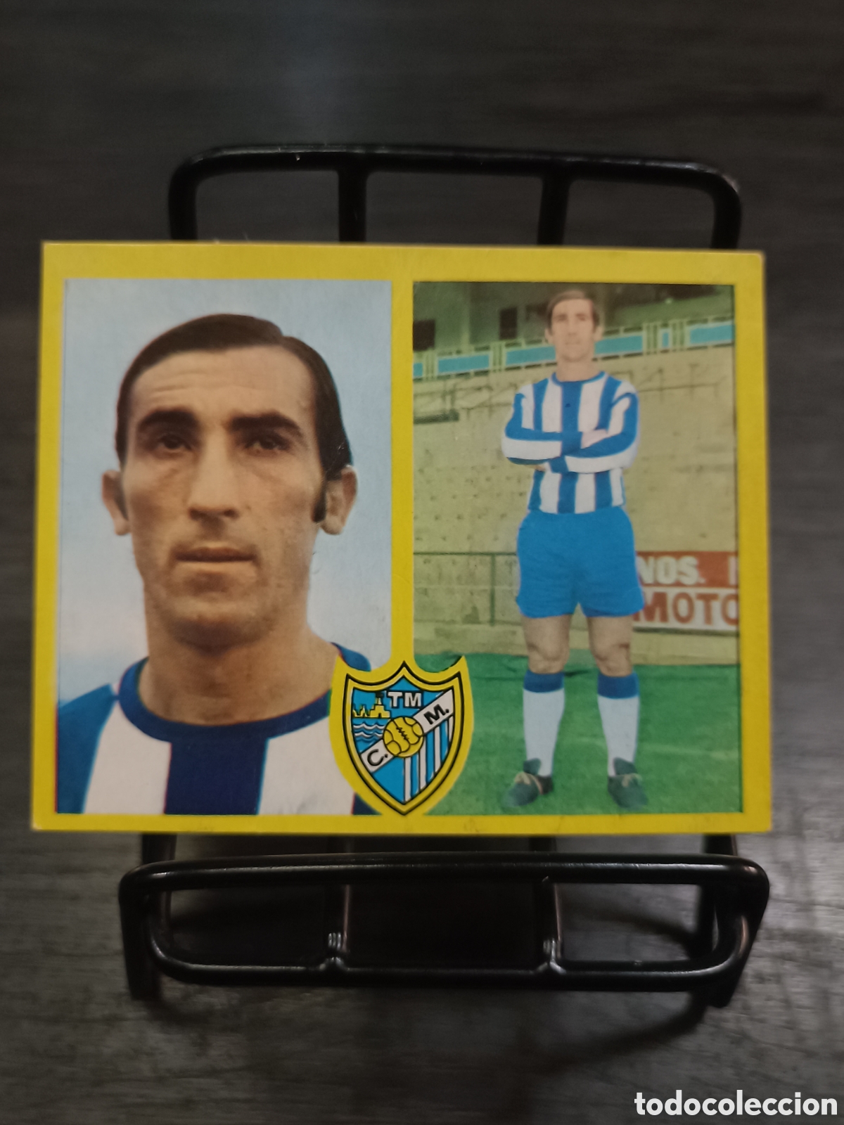 Cartes &agrave; collectionner de Football: 1972 Liga Este Migueli m&aacute;laga despegado