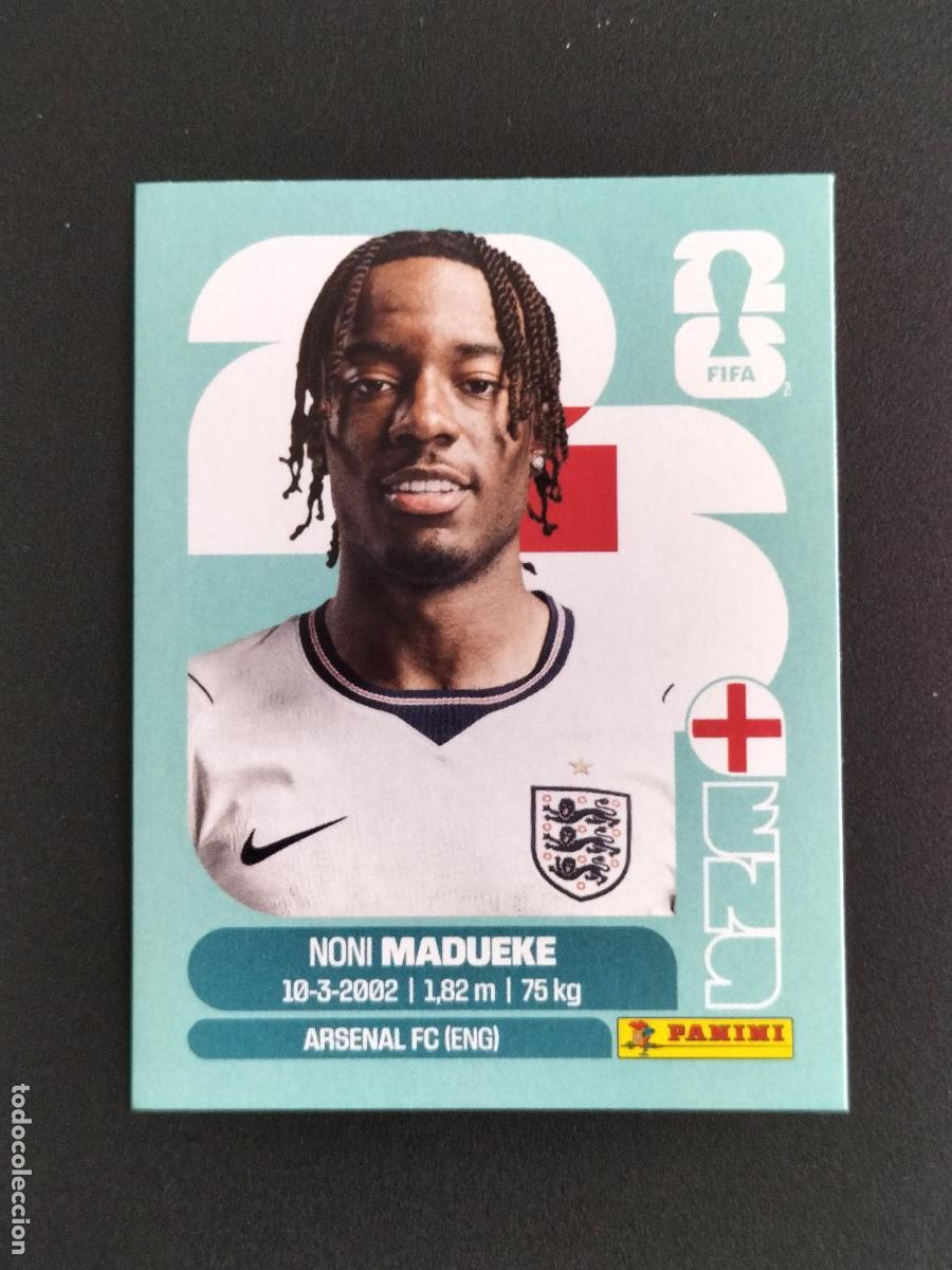 Cromos de f&uacute;tbol: ENG NONI MADUEKE INGLATERRA CROMOS STICKER UPDATE MUNDIAL 26 2026 FIFA WORLD CUP PANINI