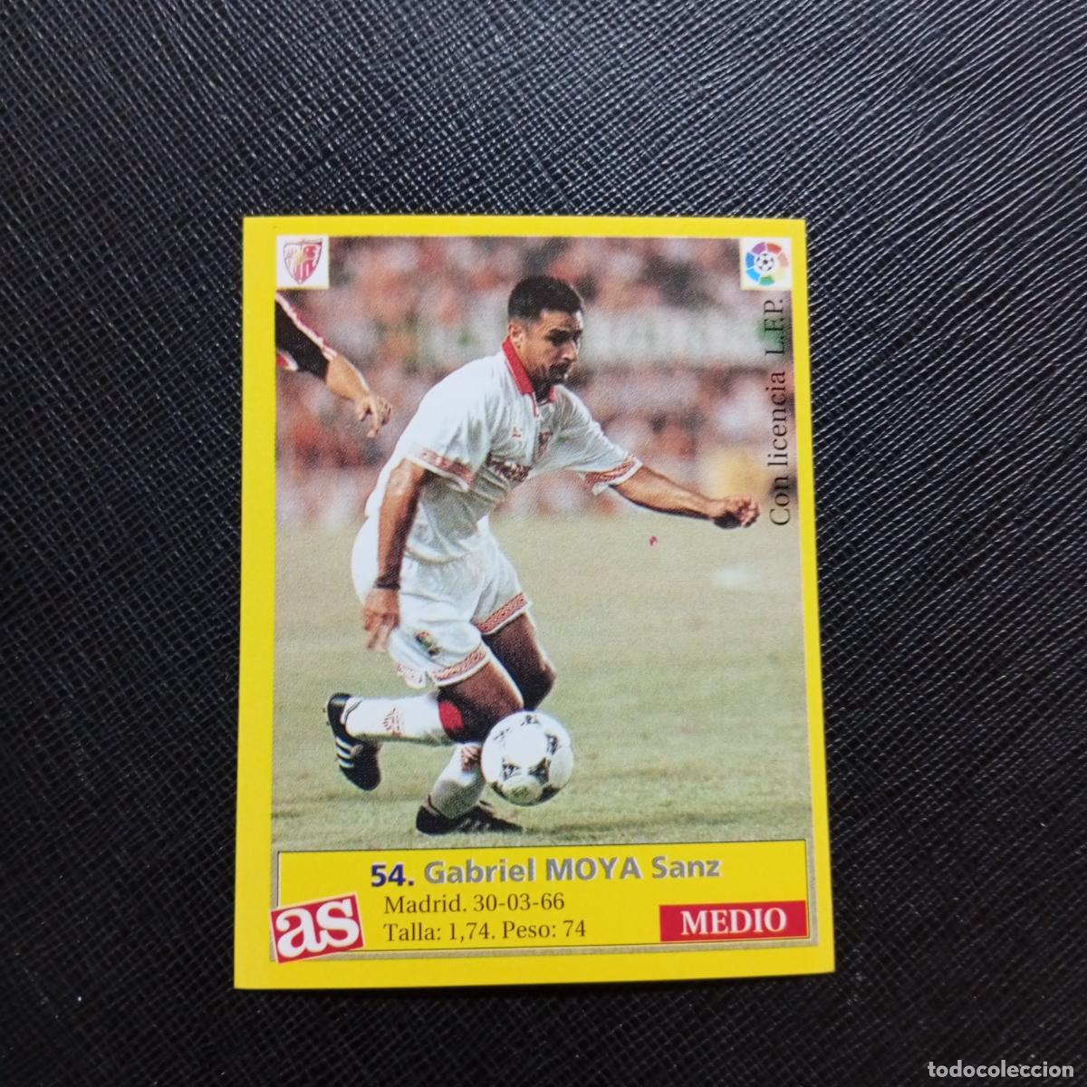 Cromos de f&uacute;tbol: 54 MOYA SEVILLA AS 1995 1996 CROMO FUTBOL LIGA 95 96 - SIN PEGAR - A96 PG91