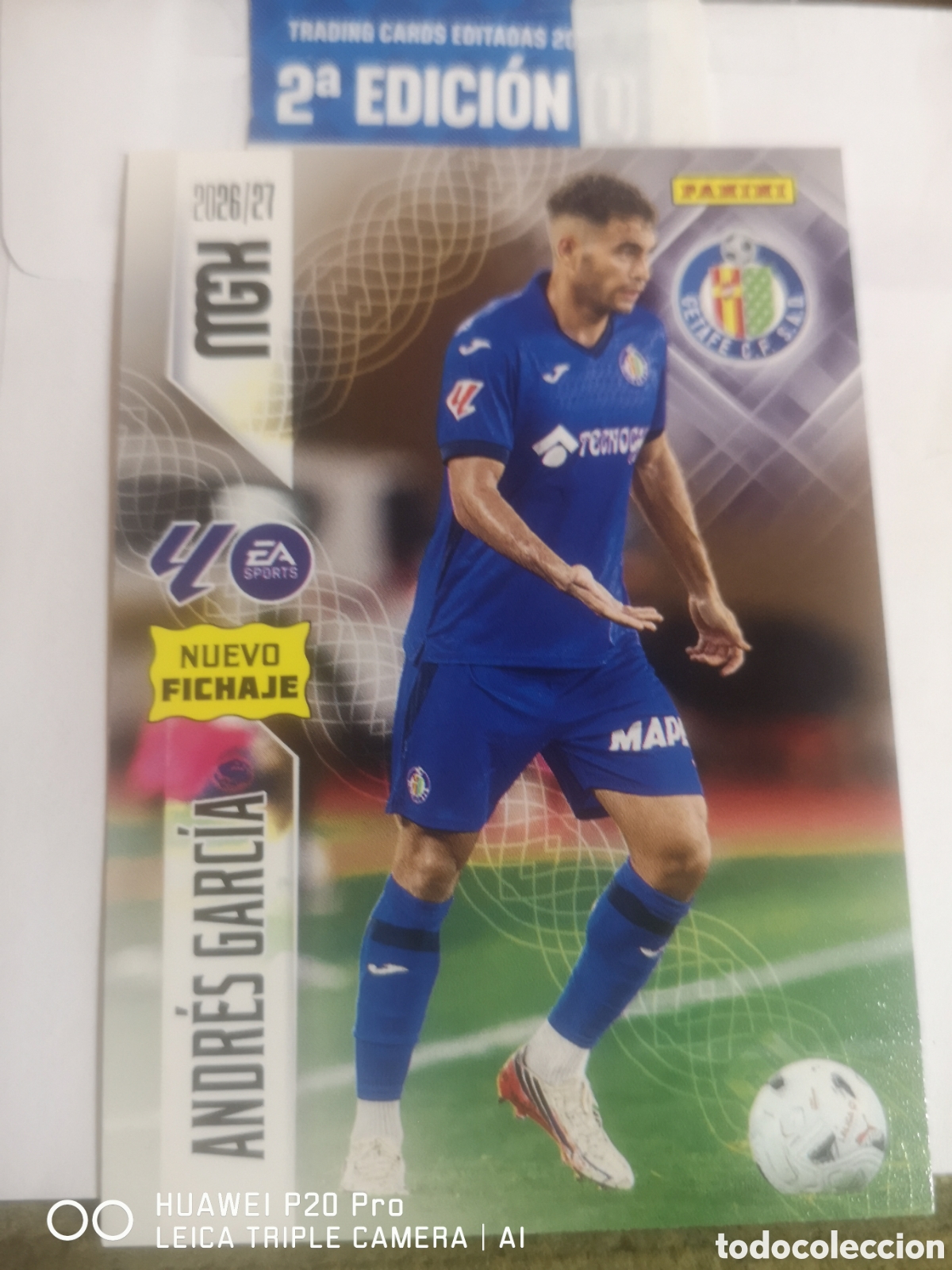 Cromos de f&uacute;tbol: MEGACRACKS 2026 2027 2026 27 ANDRES GARCIA NUEVO FICHAJE 474 - GETAFE