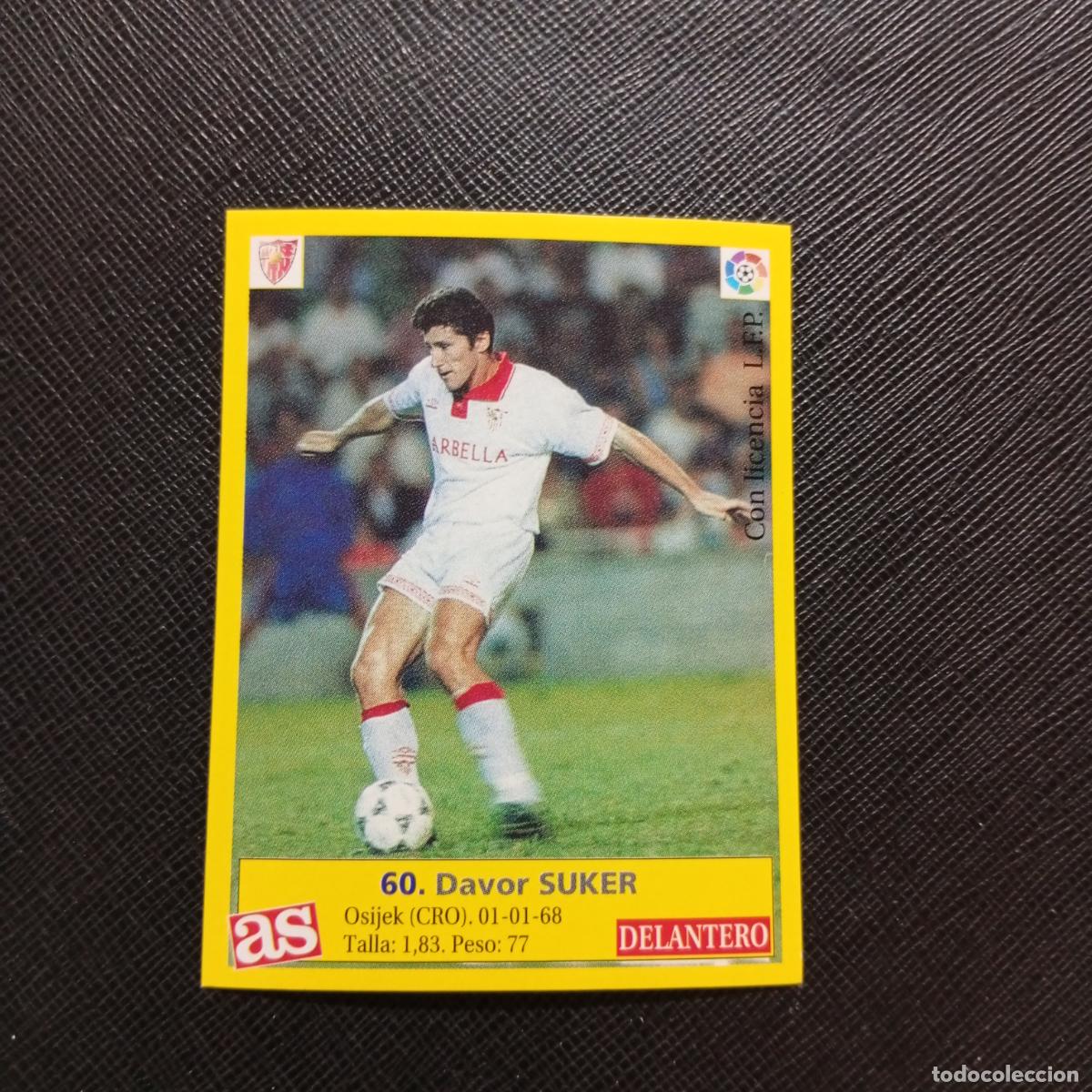 Cromos de f&uacute;tbol: 60 SUKER SEVILLA AS 1995 1996 CROMO FUTBOL LIGA 95 96 - SIN PEGAR - A96 PG127