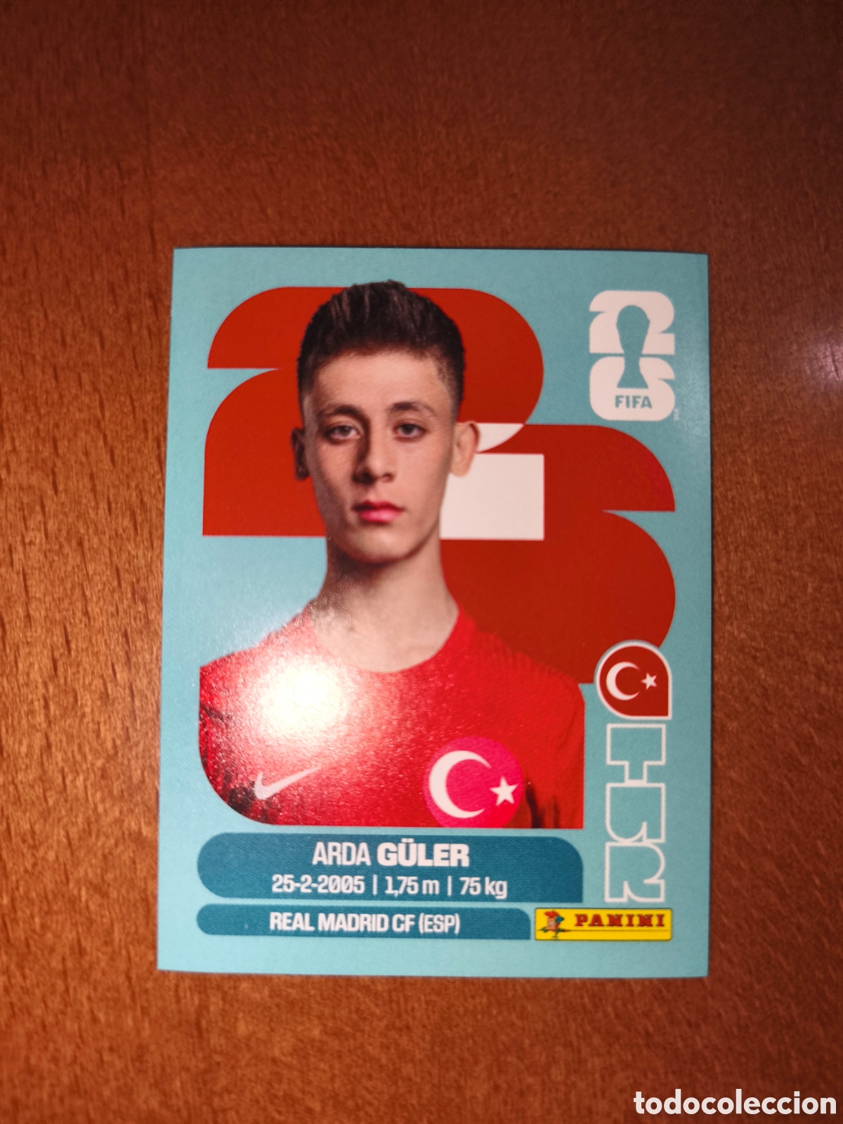 Cromos de f&uacute;tbol: TUR14 Arda Guler TUR 14 Fifa World Cup 2026 Turqu&iacute;a