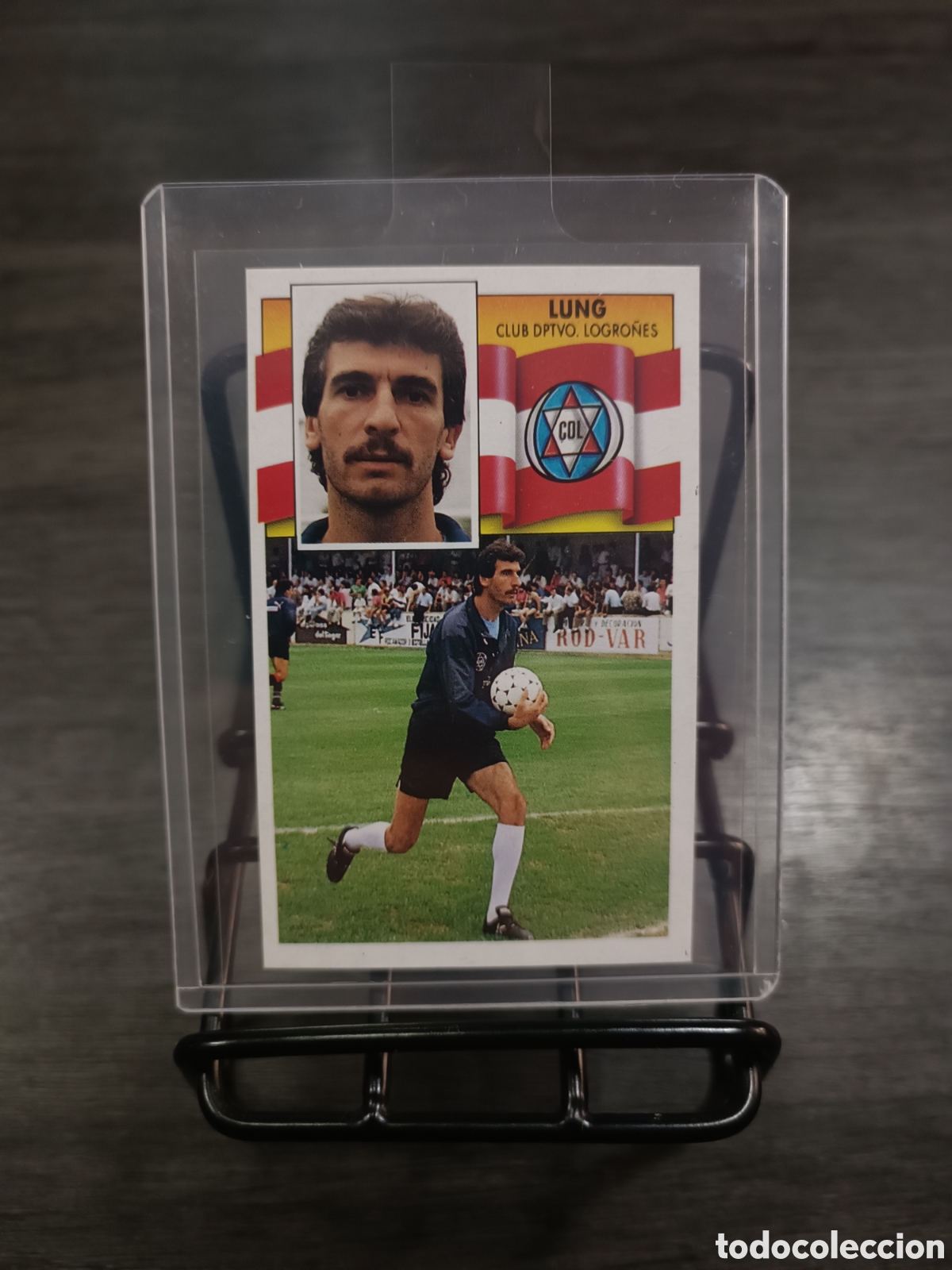 Cromos de f&uacute;tbol: 1990 1991 Liga Este Lung Coloca