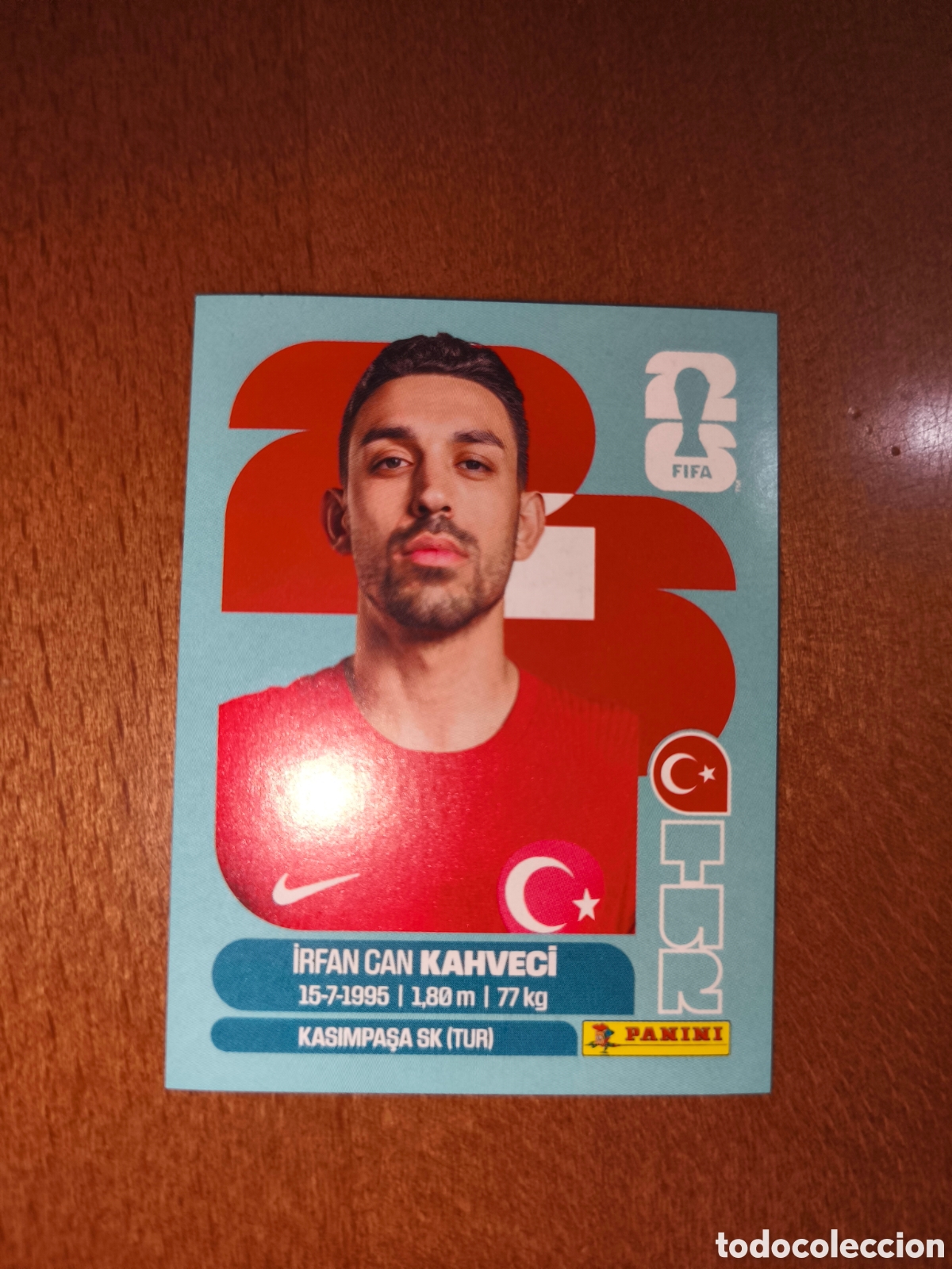 Cromos de f&uacute;tbol: TUR15 Irfan Can Kahveci TUR 15 Fifa World Cup 2026 Turqu&iacute;a