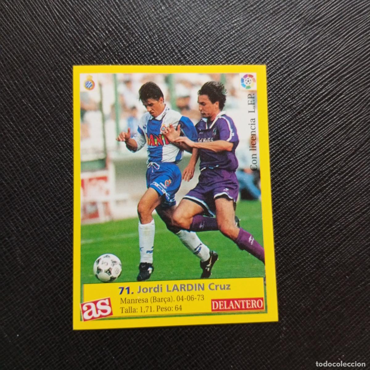 Figurine di Calcio: 71 LARDIN ESPA&Ntilde;OL AS 1995 1996 CROMO FUTBOL LIGA 95 96 - SIN PEGAR - A96 PG199