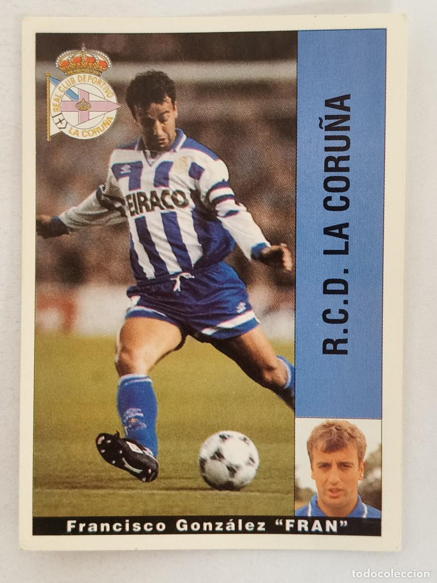 Figurine di Calcio: #FRAN (DEPORTIVO CORU&Ntilde;A) LIGA 95/96 PANINI