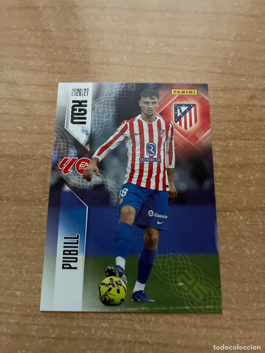 Figurine di Calcio: 60 PUBILL ATL&Eacute;TICO MADRID MEGACRACKS 2026 2027
