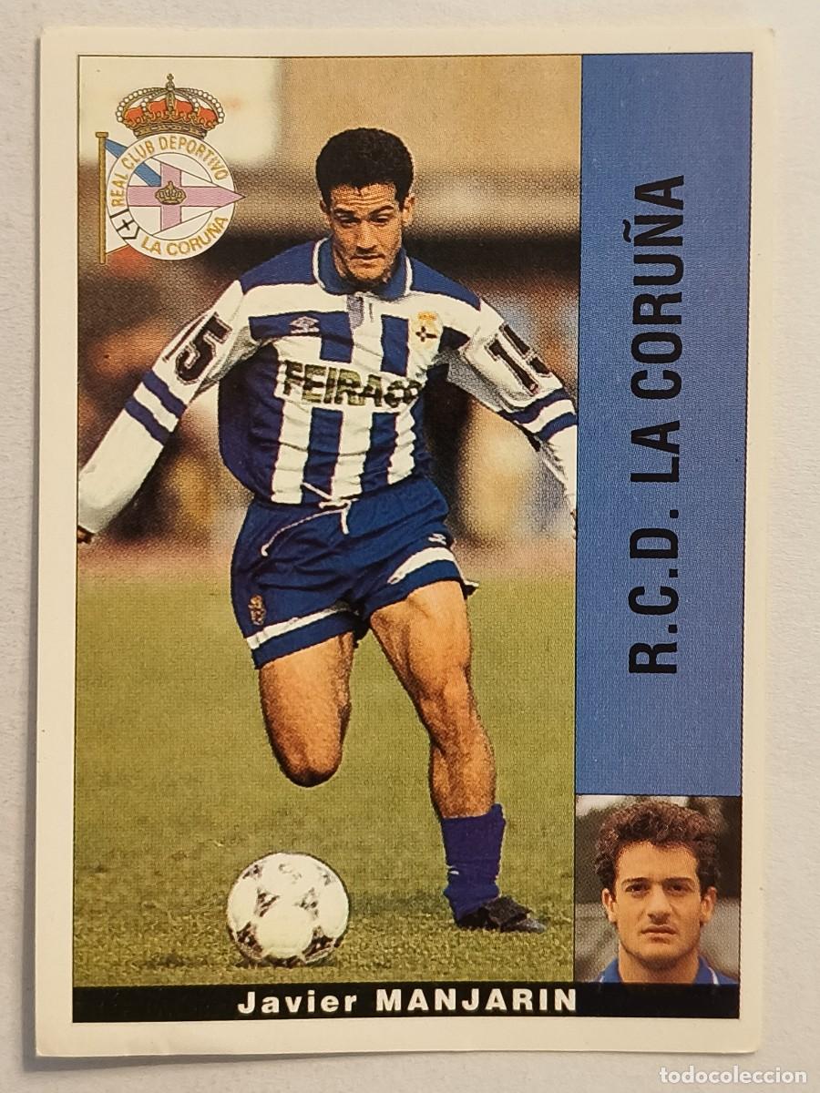 Figurine di Calcio: #MANJARIN (DEPORTIVO CORU&Ntilde;A) LIGA 95/96 PANINI