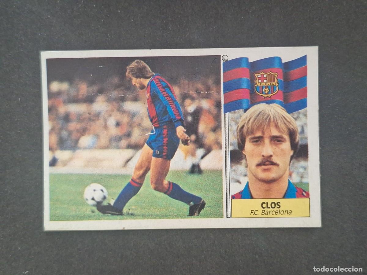 Cromos de f&uacute;tbol: L5 CLOS F. C. BARCELONA LIGA ESTE 1986 1987 86 87 DESPEGADO RECUPERADO