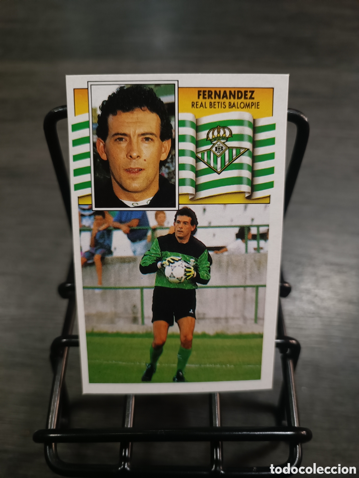 Cromos de f&uacute;tbol: 90 91 Liga Este Fern&aacute;ndez fichajes 15