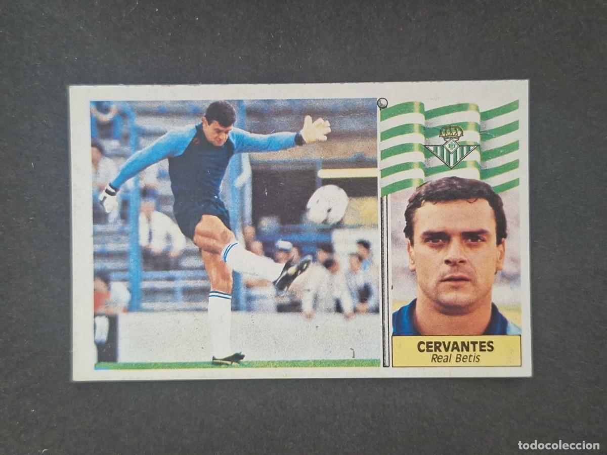 Cartes &agrave; collectionner de Football: L5 CERVANTES REAL BETIS BALOMPIE LIGA ESTE 1986 1987 86 87 DESPEGADO RECUPERADO