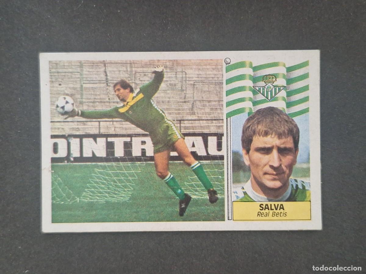 Cartes &agrave; collectionner de Football: L5 SALVA REAL BETIS BALOMPIE LIGA ESTE 1986 1987 86 87 DESPEGADO RECUPERADO