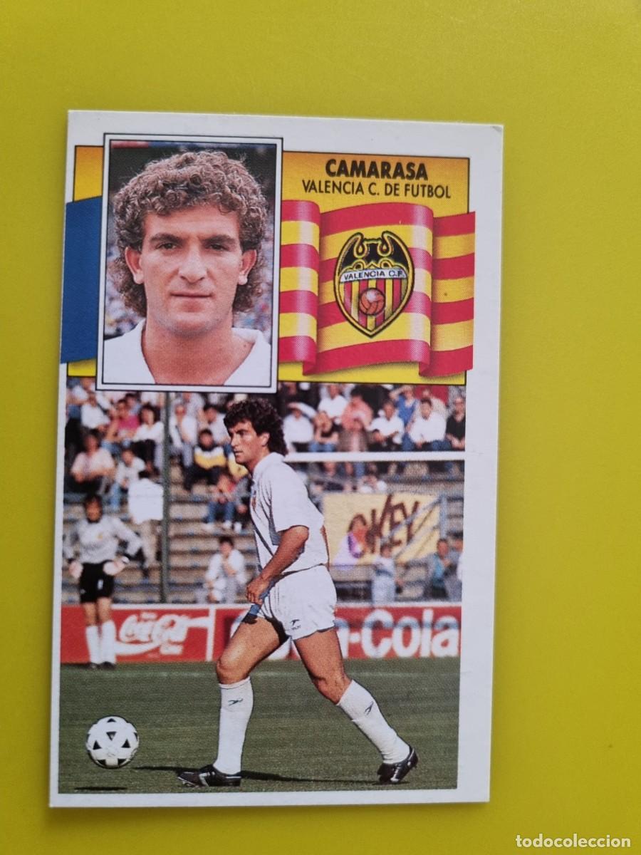 Cartes &agrave; collectionner de Football: CROMO LIGA ESTE 90 91 1990 1991 NUNCA PEGADO SIN PEGAR CAMARASA VALENCIA CF AR1026