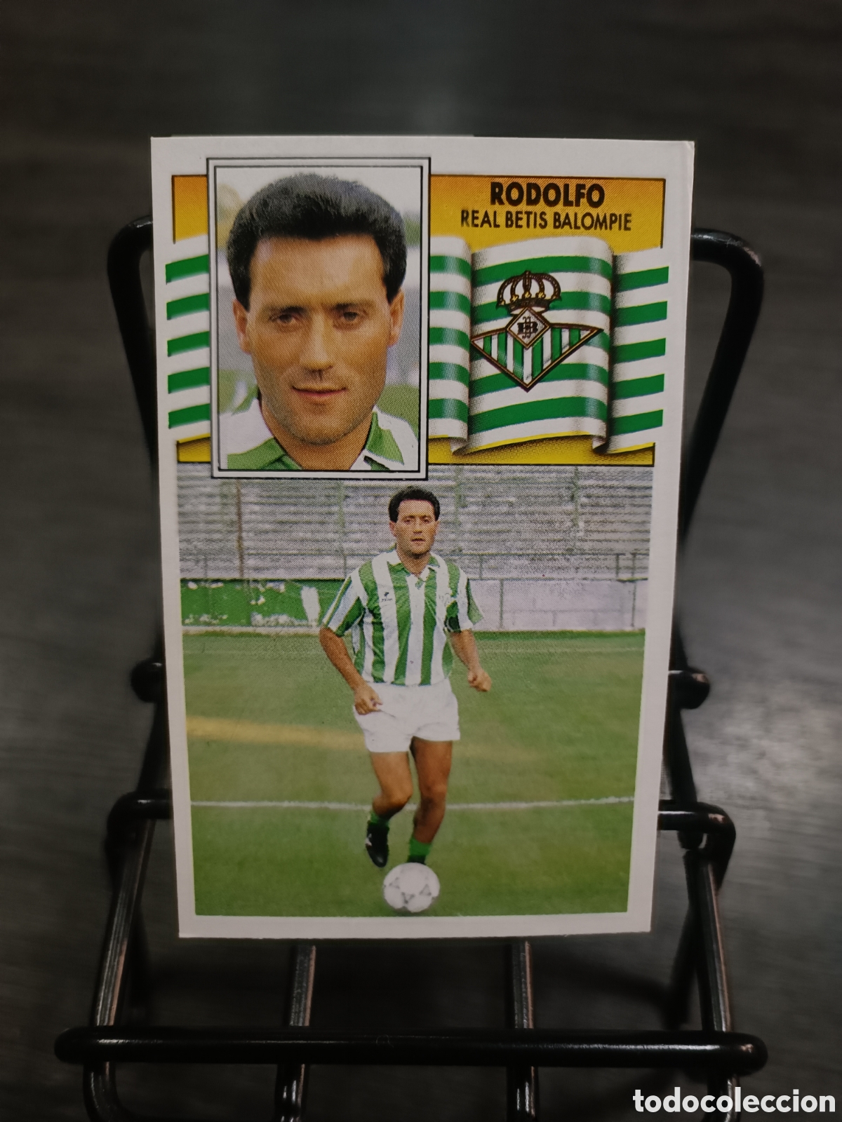 Cartes &agrave; collectionner de Football: 90 91 Liga Este Rodolfo Fichajes 18
