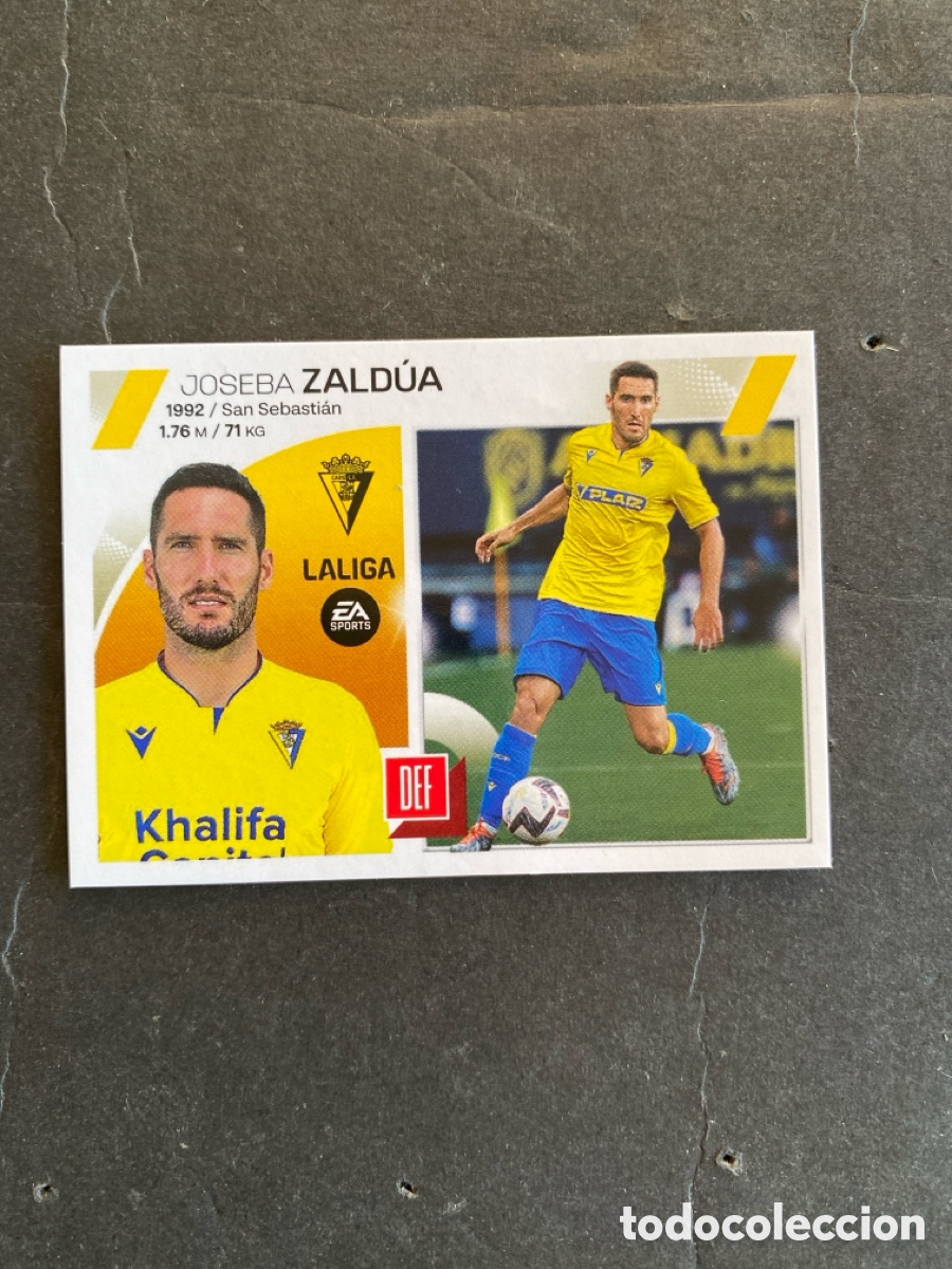 Cartes &agrave; collectionner de Football: Cromo liga 23/24 Cadiz N* 5B