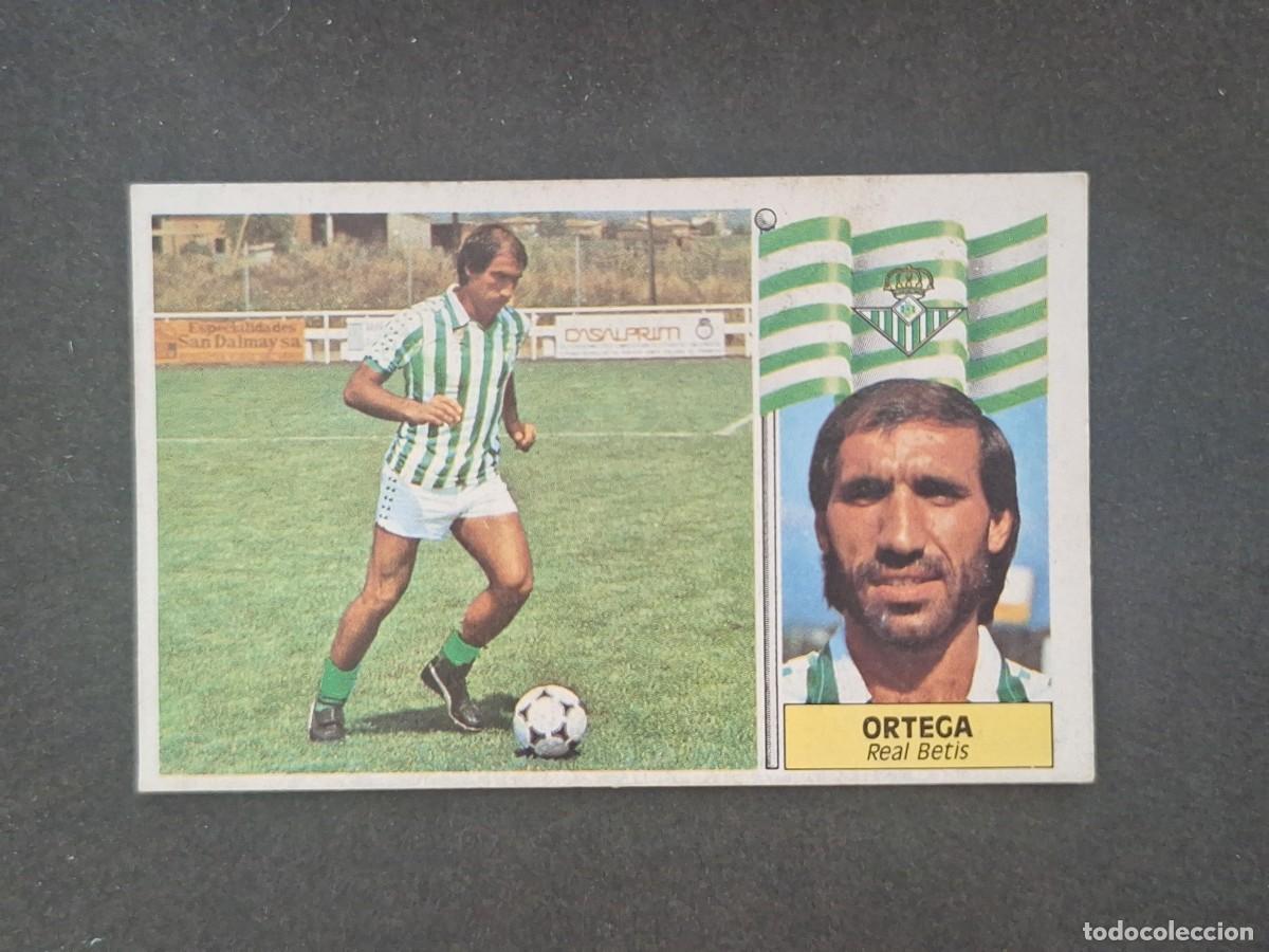 Figurine di Calcio: L5 ORTEGA REAL BETIS BALOMPIE LIGA ESTE 1986 1987 86 87 DESPEGADO RECUPERADO