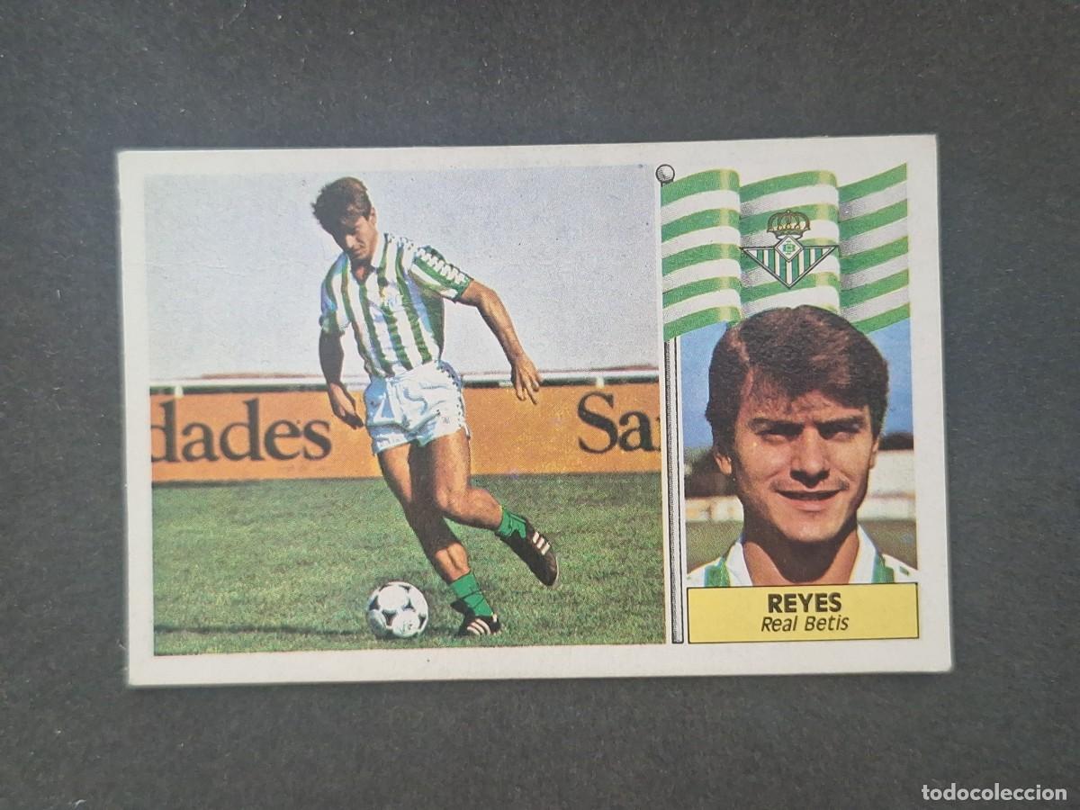 Cromos de Futebol: L5 REYES REAL BETIS BALOMPIE LIGA ESTE 1986 1987 86 87 DESPEGADO RECUPERADO