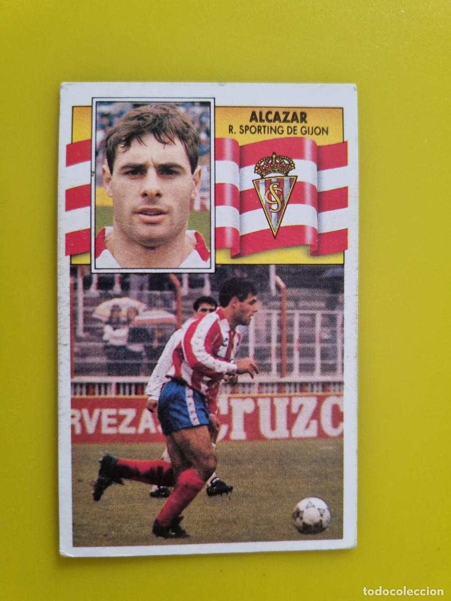 Cromos de Futebol: CROMO LIGA ESTE 90 91 1990 1991 NUNCA PEGADO SIN PEGAR ALCAZAR SPORTING DE GIJON AR1026