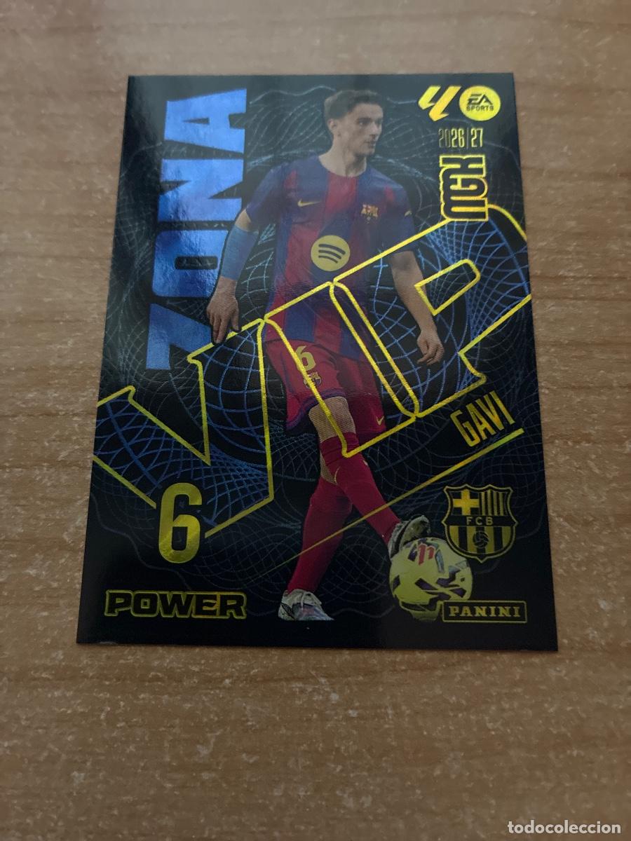 Figurine di Calcio: 394 GAVI ZONA VIP POWER BARCELONA MEGACRACKS 2026 2027