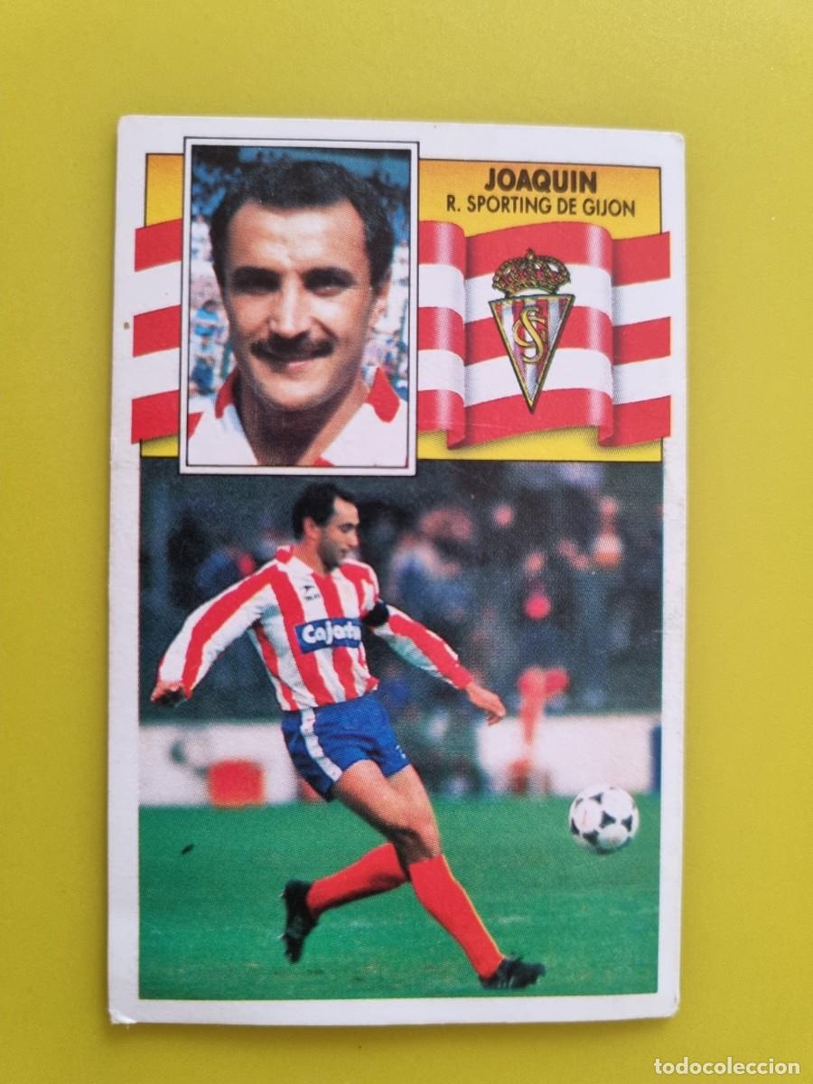Cartes &agrave; collectionner de Football: CROMO LIGA ESTE 90 91 1990 1991 NUNCA PEGADO SIN PEGAR JOAQUIN SPORTING DE GIJON AR1026