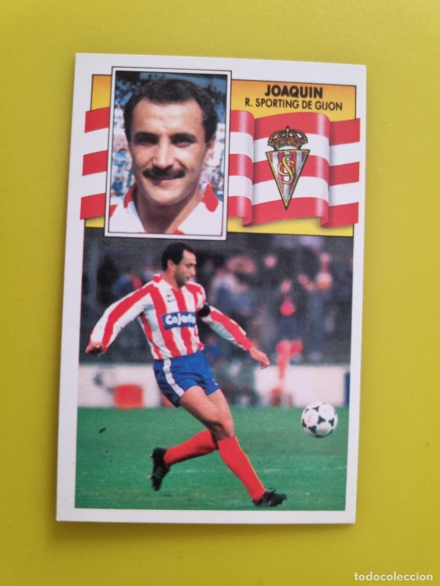 Cartes &agrave; collectionner de Football: CROMO LIGA ESTE 90 91 1990 1991 NUNCA PEGADO SIN PEGAR JOAQUIN SPORTING DE GIJON AR1026