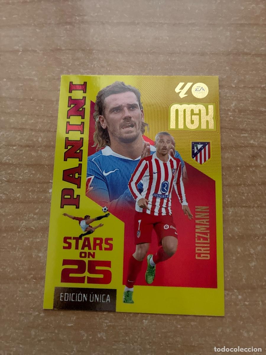 Cromos de f&uacute;tbol: 443 GRIEZMANN STARS ON 25 ATL&Eacute;TICO MADRID MEGACRACKS 2026 2027