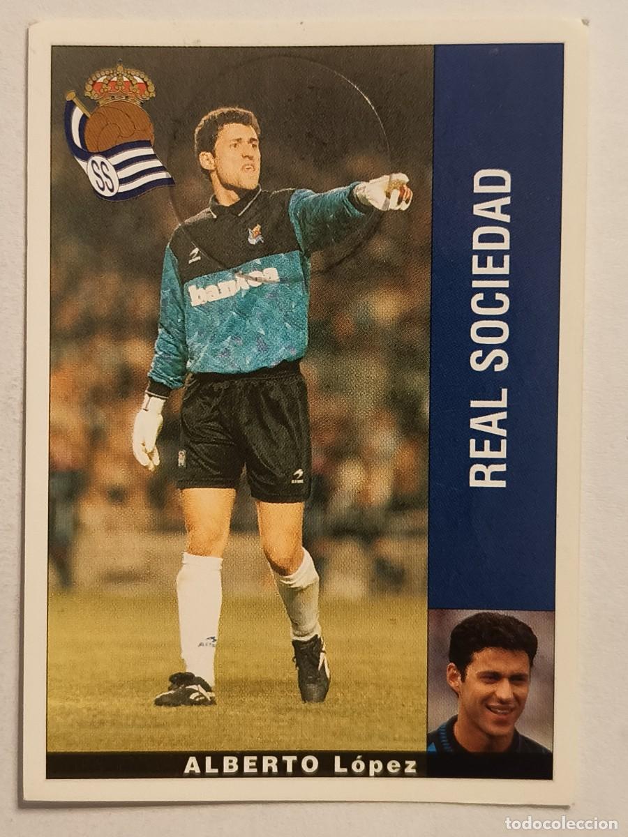 Cromos de f&uacute;tbol: #ALBERTO (REAL SOCIEDAD) LIGA 95/96 PANINI