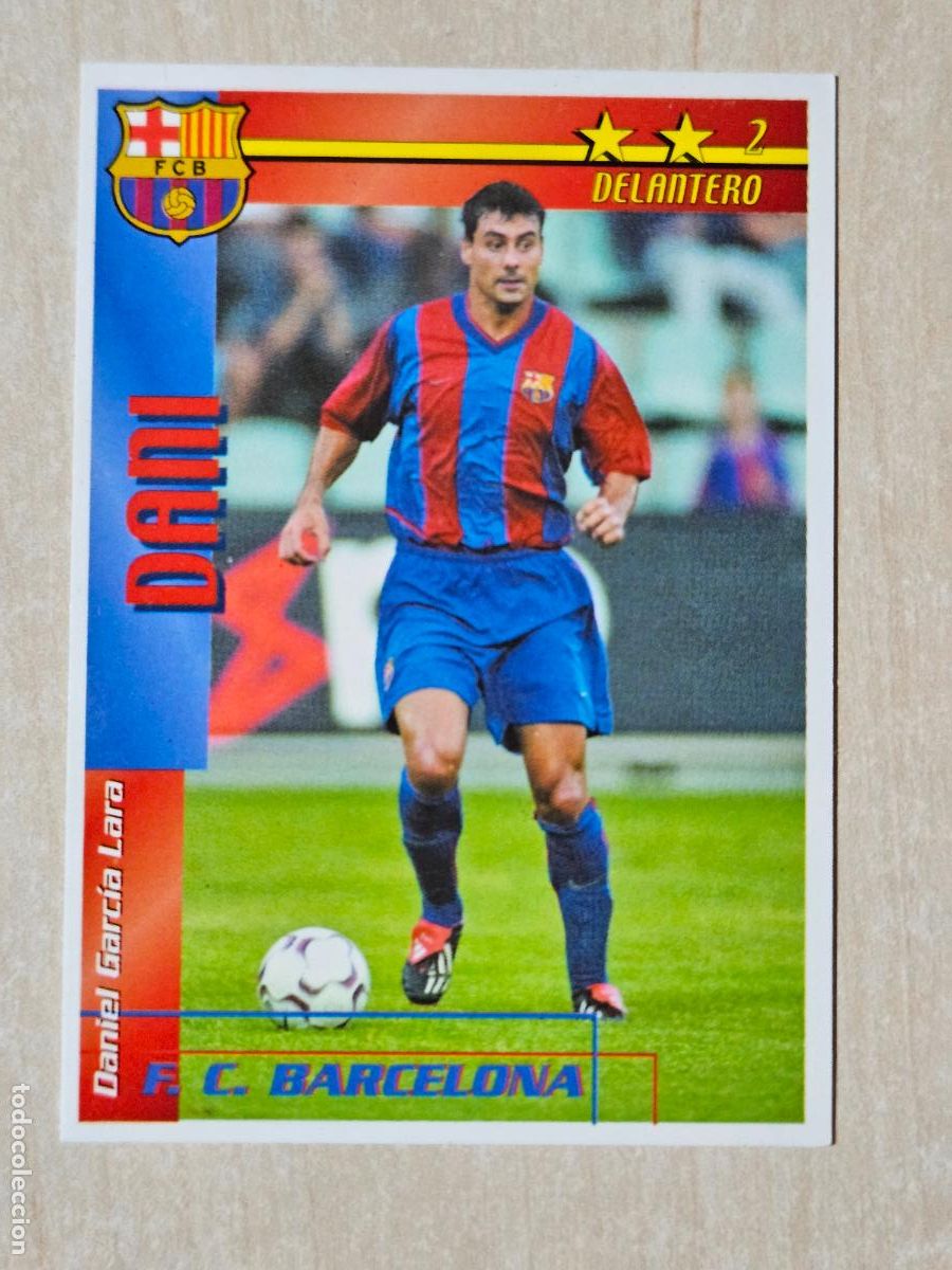 Cromos de f&uacute;tbol: MAGIC BOX INT FUTBOL MATCH TOTAL LIGA 2002 2003 - DANI - BARCELONA