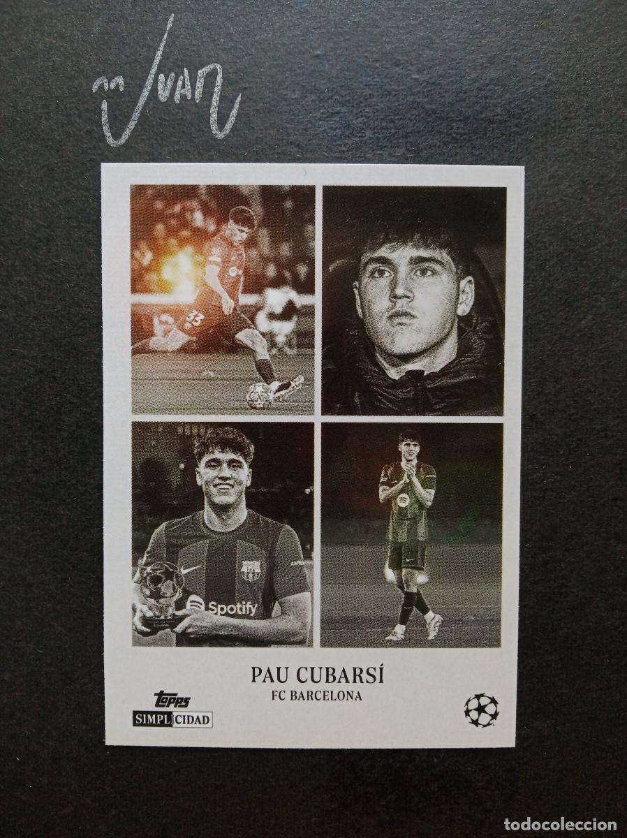 Cromos de f&uacute;tbol: RAICES PAU CUBARSI FC BARCELONA ESPA&Ntilde;A ⚽ TOPPS &reg; SIMPLICIDAD UEFA CHAMPIONS 2025 2026 25 26 NUEVO