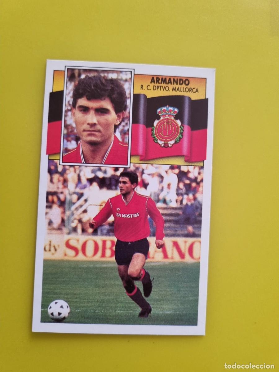Cromos de f&uacute;tbol: CROMO LIGA ESTE 90 91 1990 1991 NUNCA PEGADO SIN PEGAR ARMANDO FICHAJES N&ordm;10 RCD MALLORCA AR1026