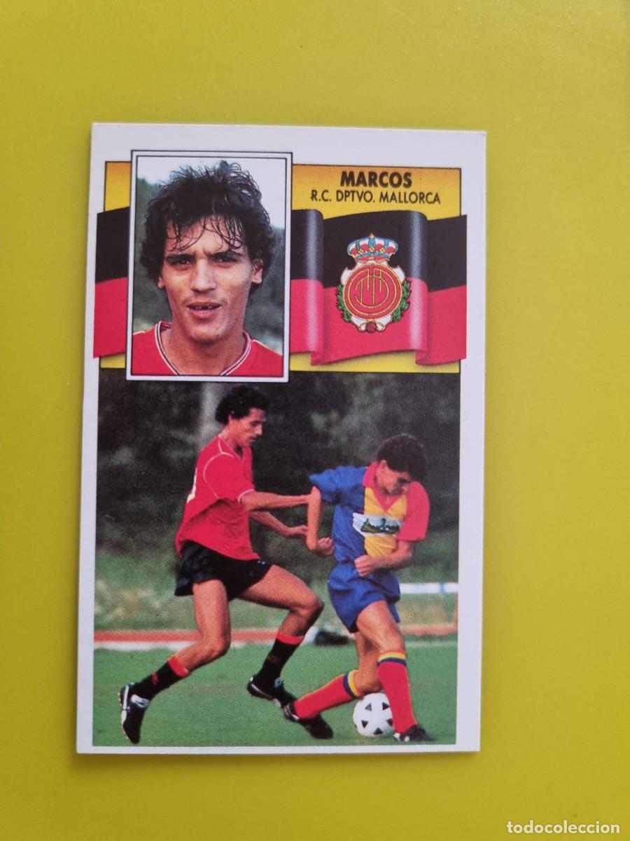 Cromos de f&uacute;tbol: CROMO LIGA ESTE 90 91 1990 1991 NUNCA PEGADO SIN PEGAR MARCOS RCD MALLORCA AR1026
