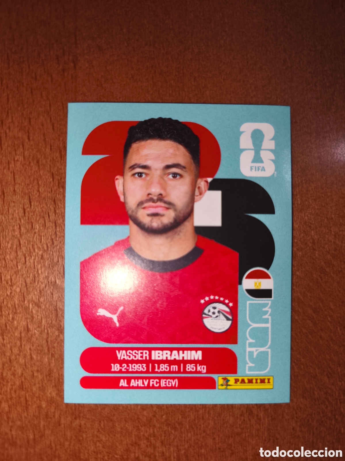 Cromos de f&uacute;tbol: EGY5 Yasser Ibrahim EGY 5 Fifa World Cup 2026 Egipto